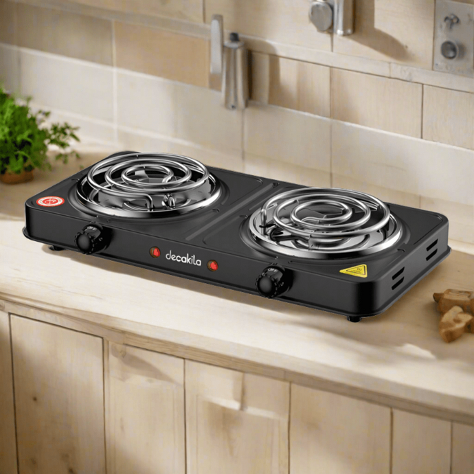 Decakila Double Hot Plate 2000W - KECC002B - Image 3
