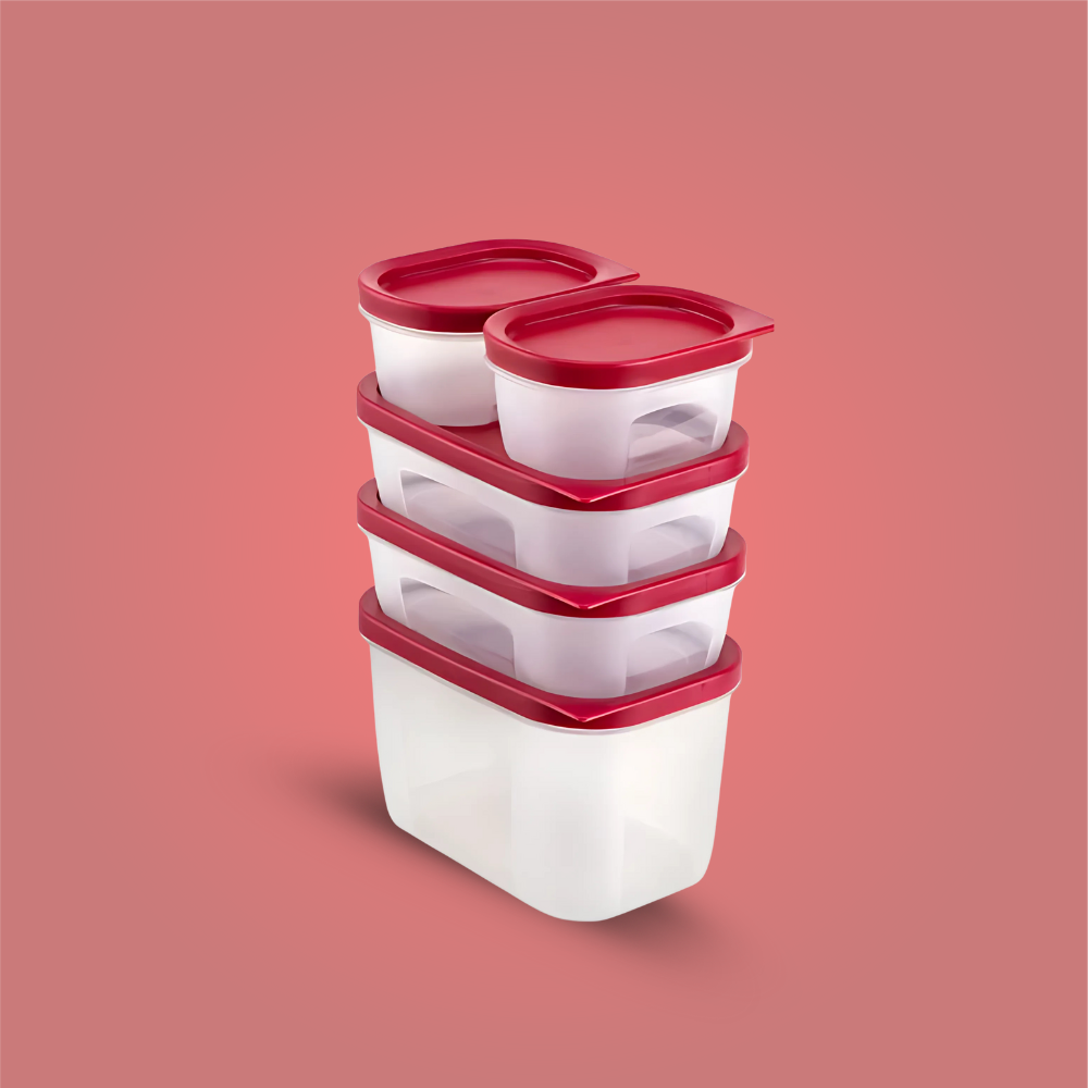 Decakila 5 Pieces Food Storage Container Set - Image 2