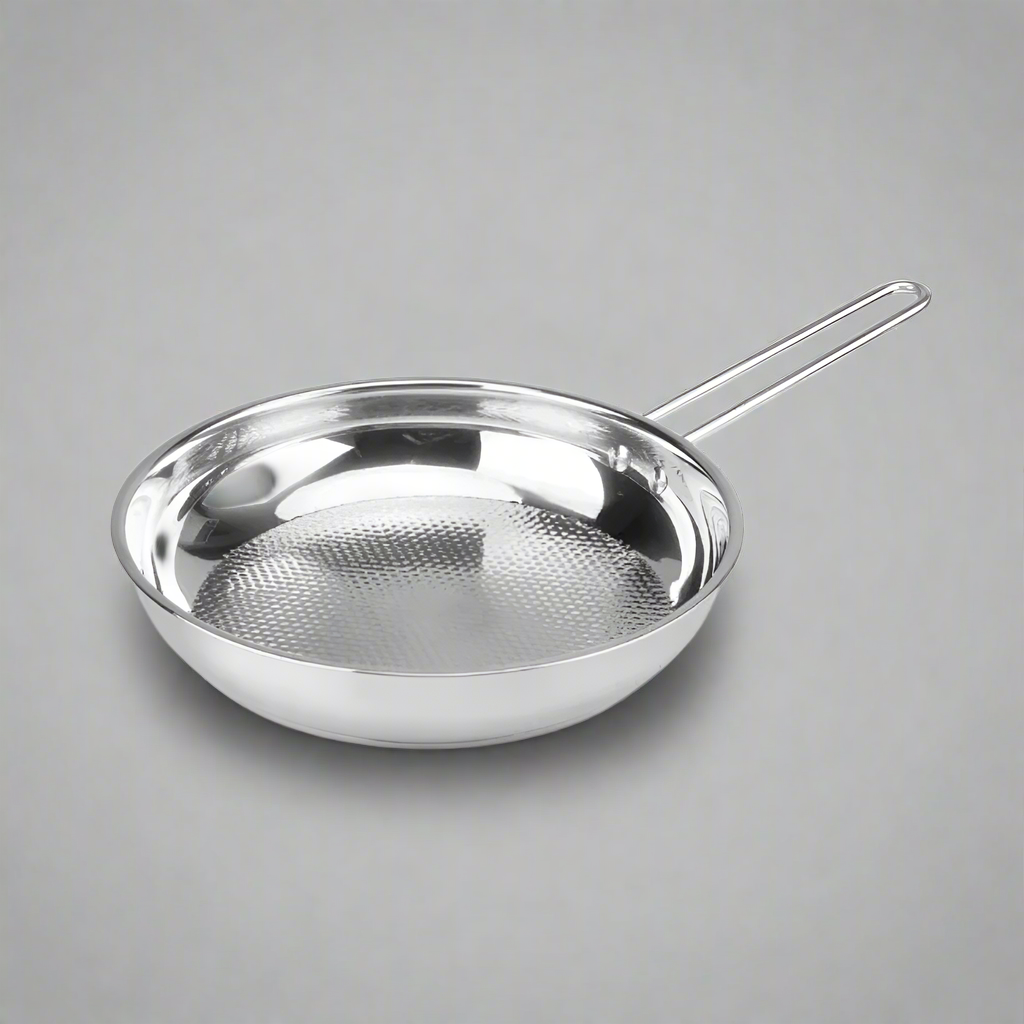 Decakila 1.6L Stainless Steel Frying Pan - Image 2