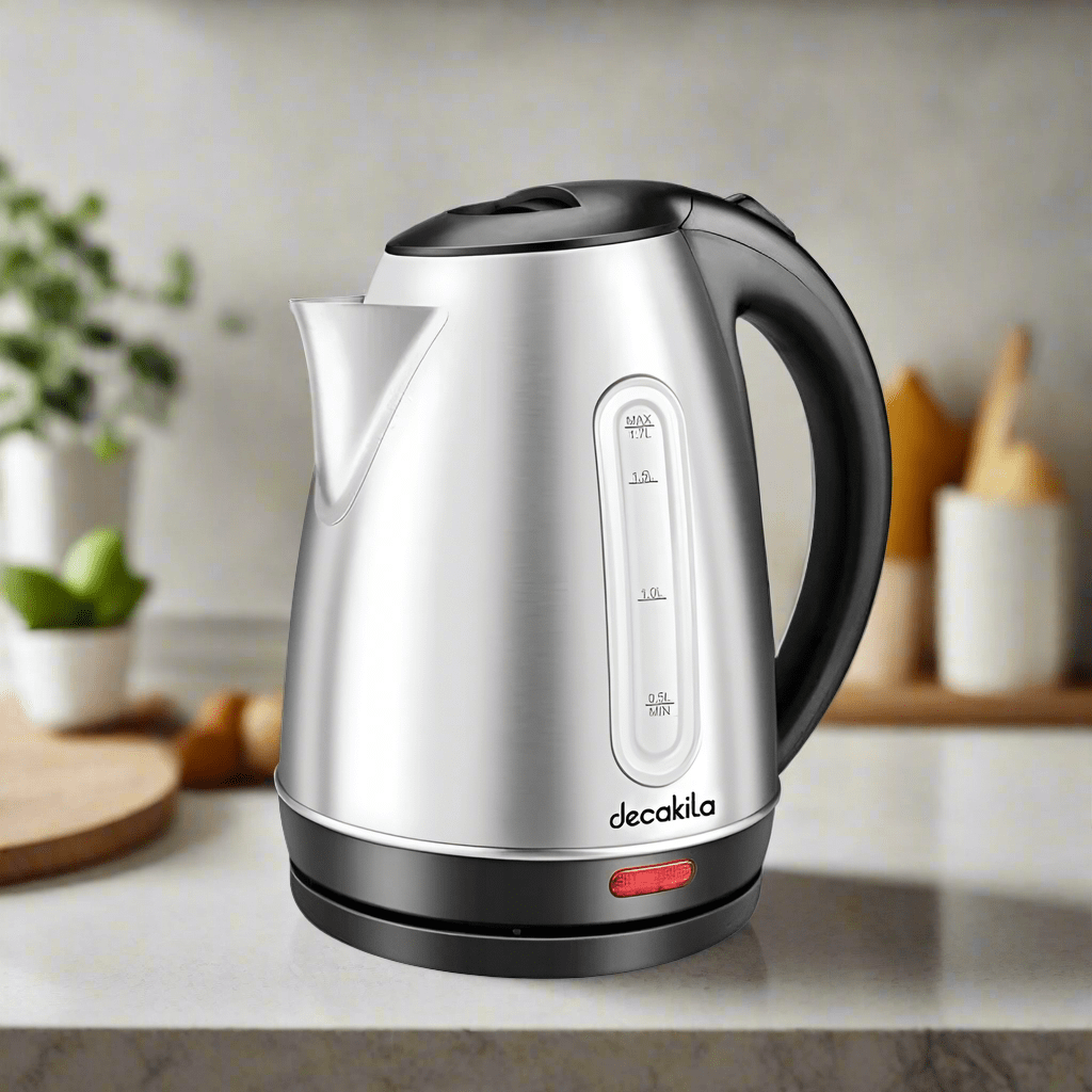 Decakila 1.7L Plastic Electric Kettle 2200W - Image 4