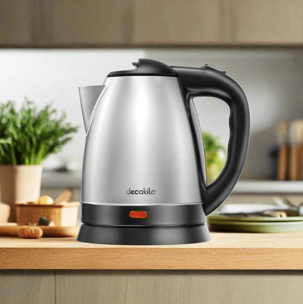 Decakila 1.8L Stainless Steel Electric Kettle 1500W - Image 3