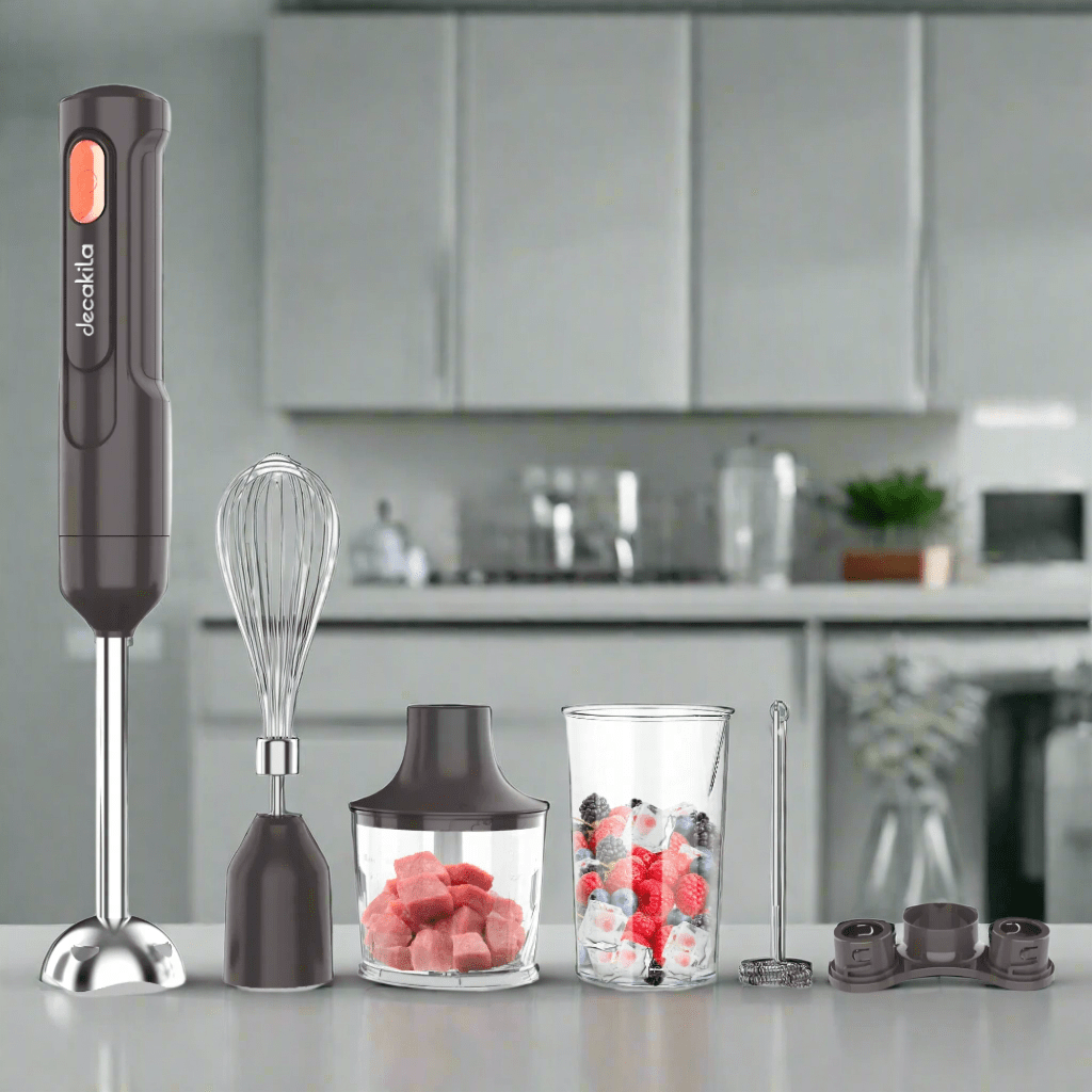 Decakila 5 in 1 Cordless Hand Blender Set 60W - KMJB042G & - Image 3