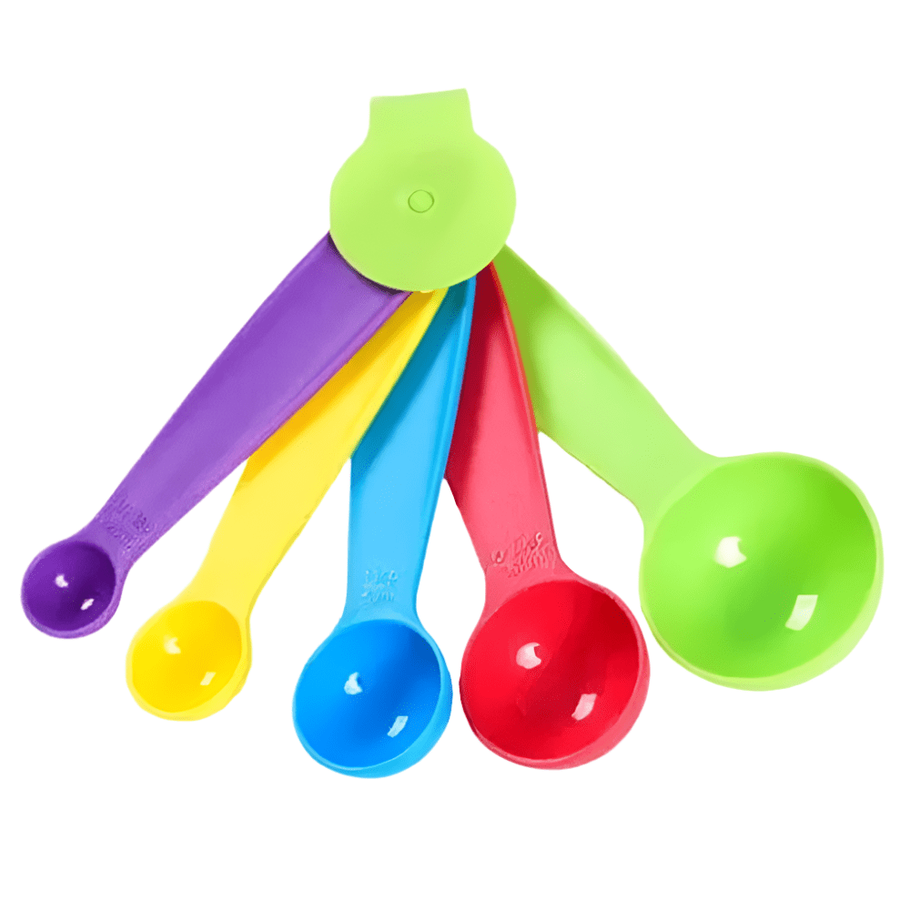 Decakila 5 Pieces Plastic Measuring Spoon