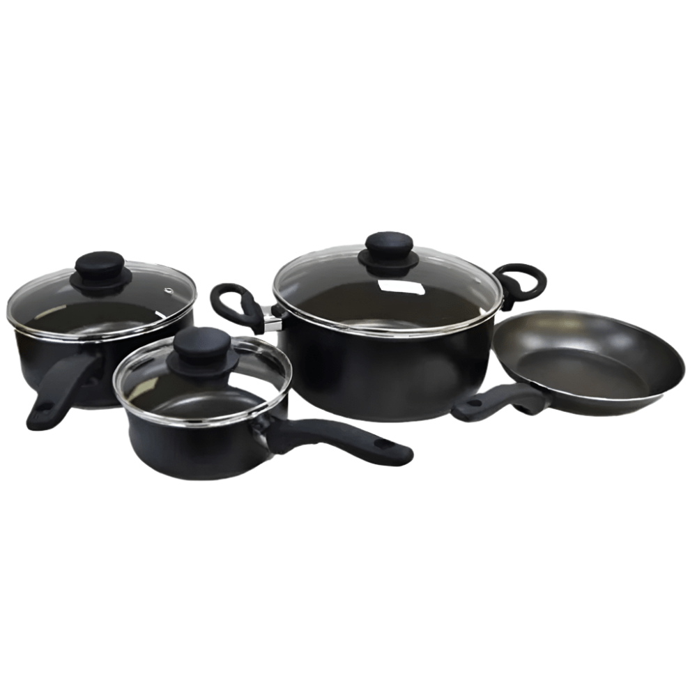 Decakila 7 Pieces Non-Stick Cookware Set