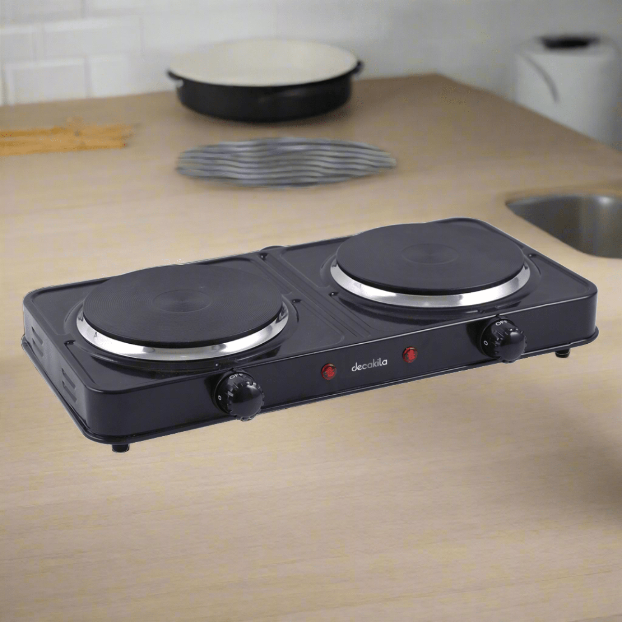 Decakila Double Hot Plate 2000W - Image 3