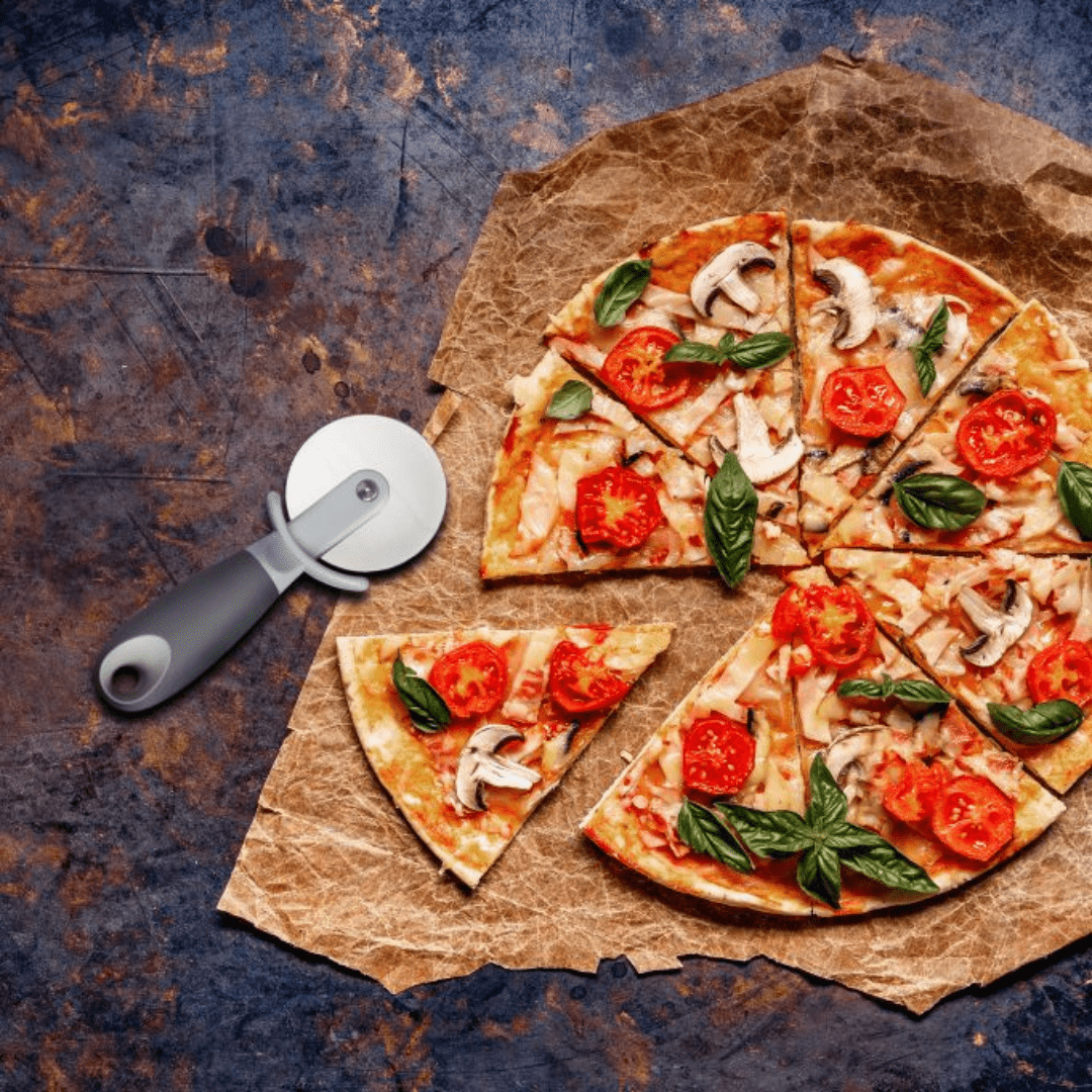Decakila Stainless Steel Pizza Cutter - Image 4