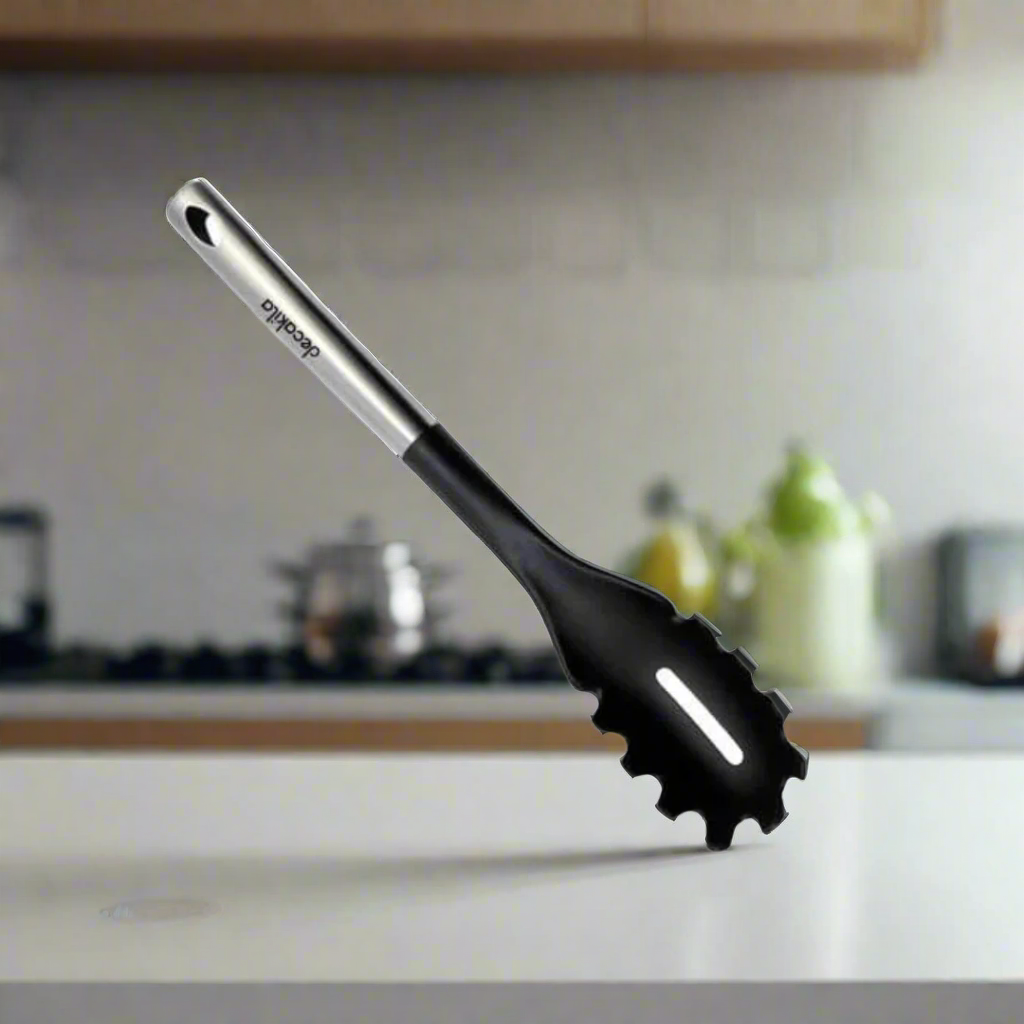 Decakila Stainless Steel & Plastic Pasta Serving Spoon - Image 4