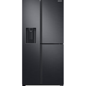 SAMSUNG  602L 3 DOORS - WATER DISPENSER-ICE MAKER-ENERGY SAVING REFRIGERATOR , RS65R5691B4 GH  , BLACK