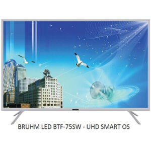 BRUHM 75 INCH LED TV, BTF-75SW – UHD SMART OS