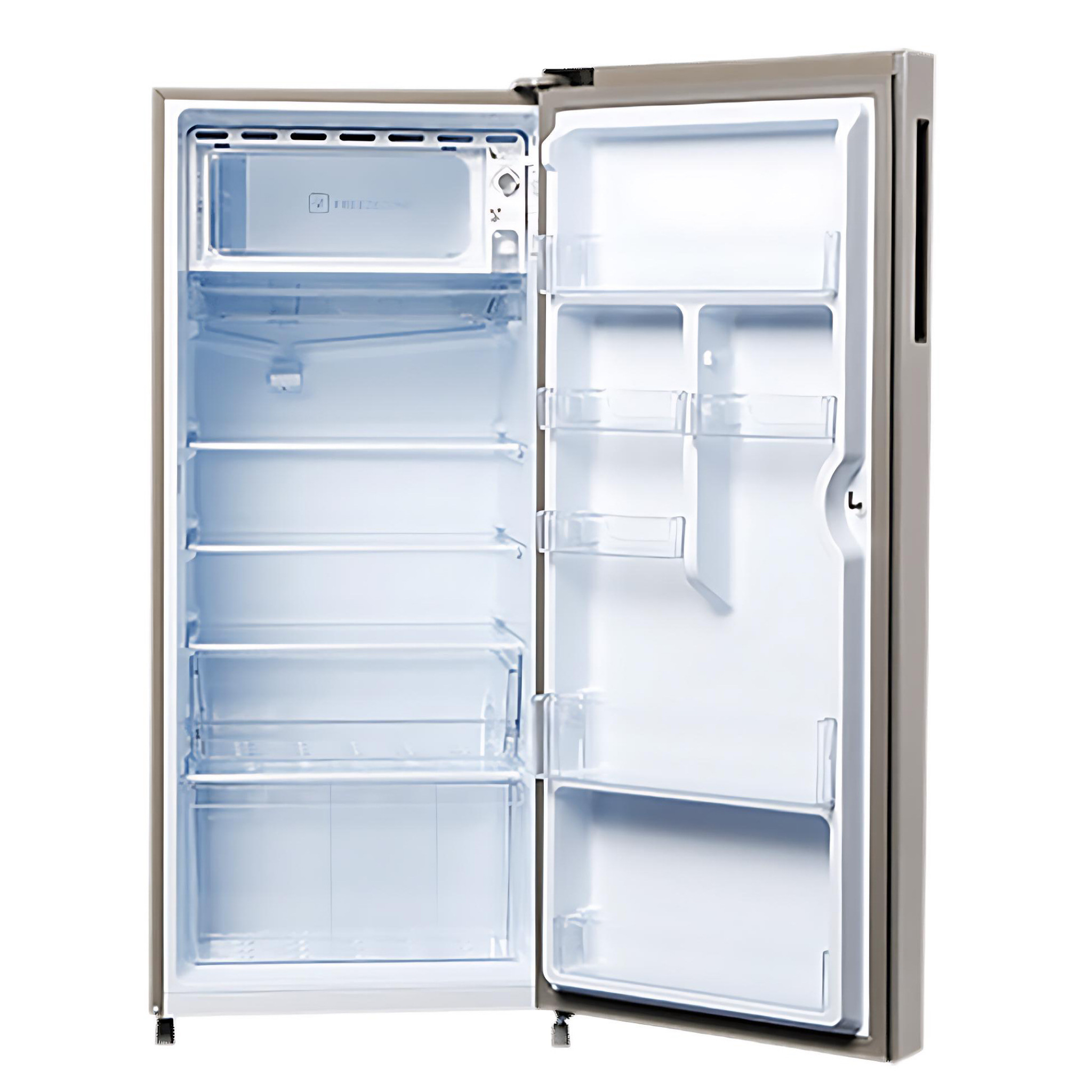 Haier 195 Litres 5 Star Direct Cool Single Door Refrigerator with Hour Icing Technology (HRD-1955CTS-E, Titanium Steel) - Image 3