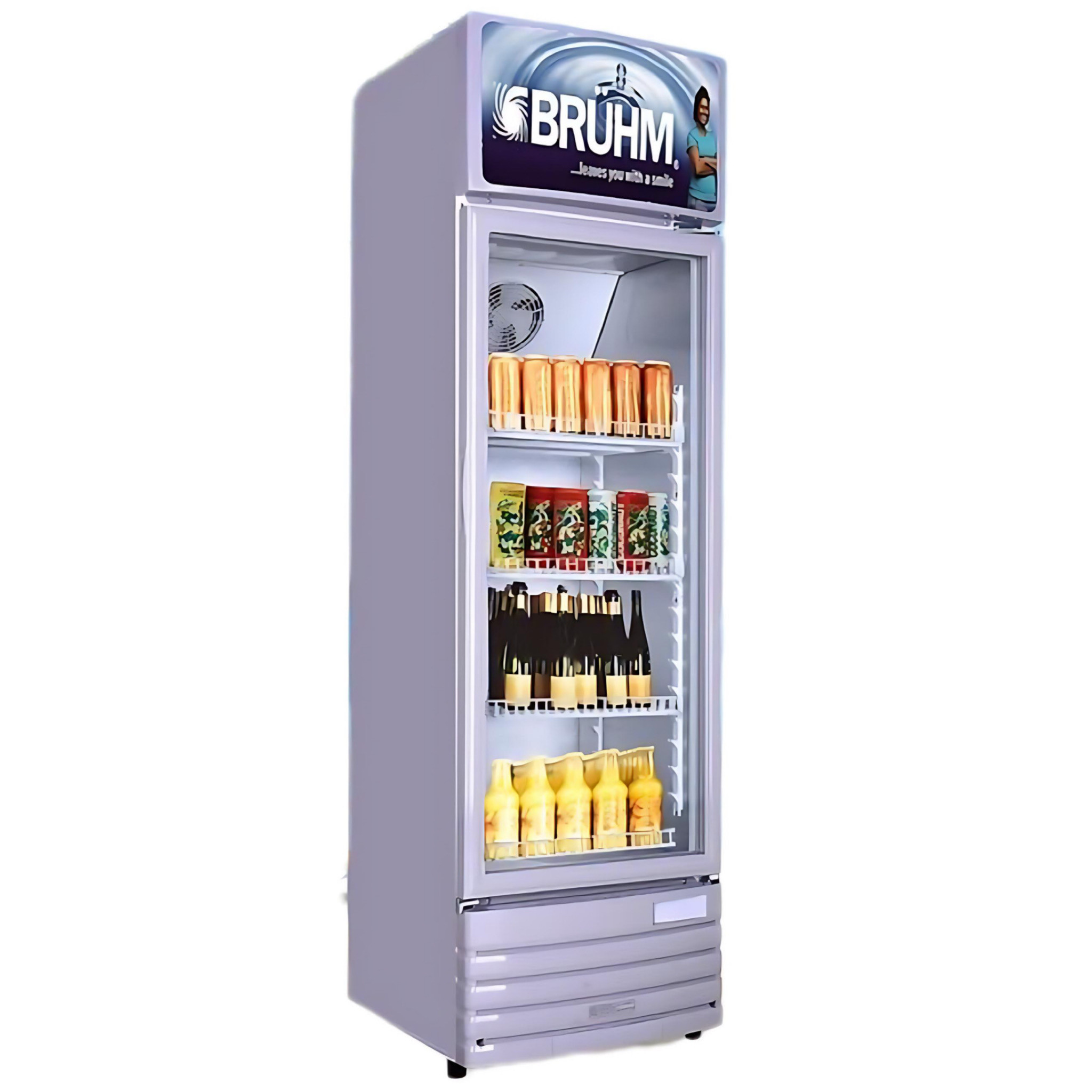 Bruhm 209L Beverage Display Fridge | BBD-409M - Image 2