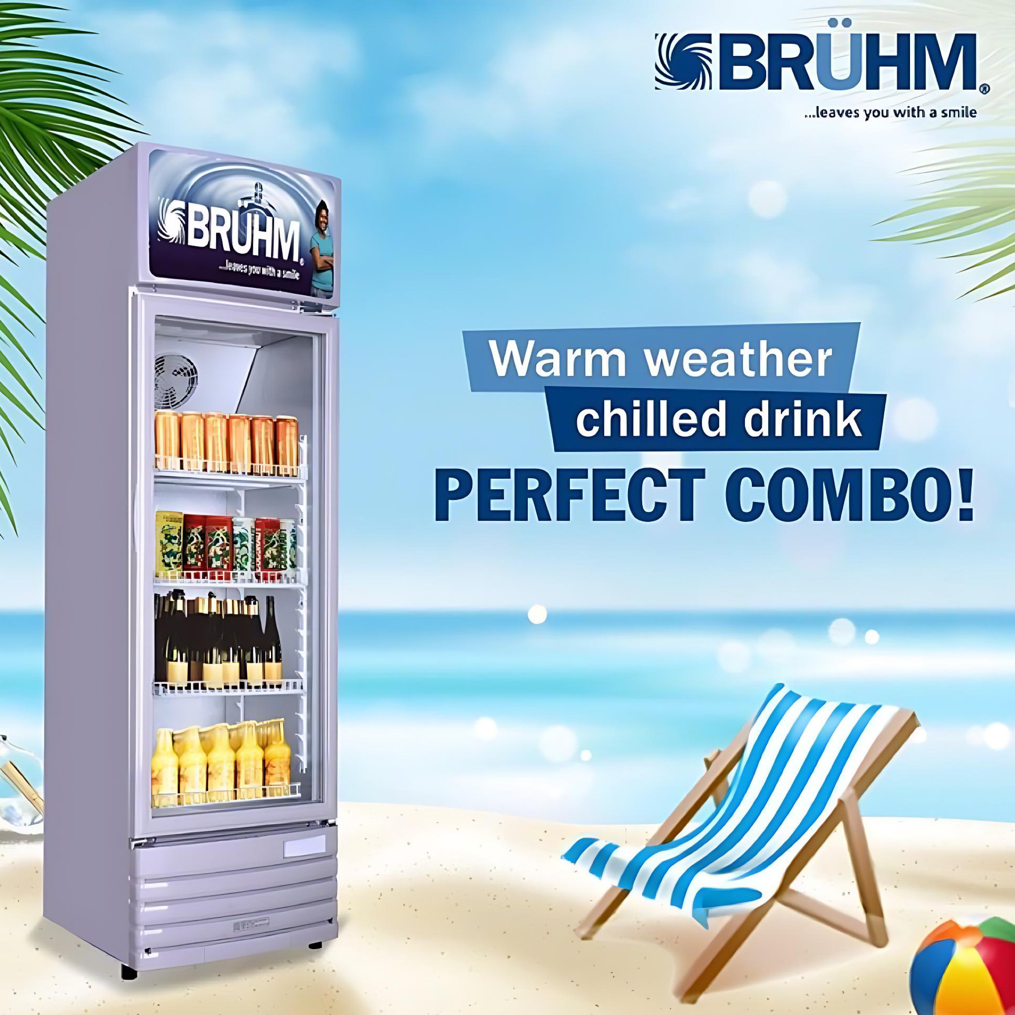 Bruhm 209L Beverage Display Fridge | BBD-409M - Image 6