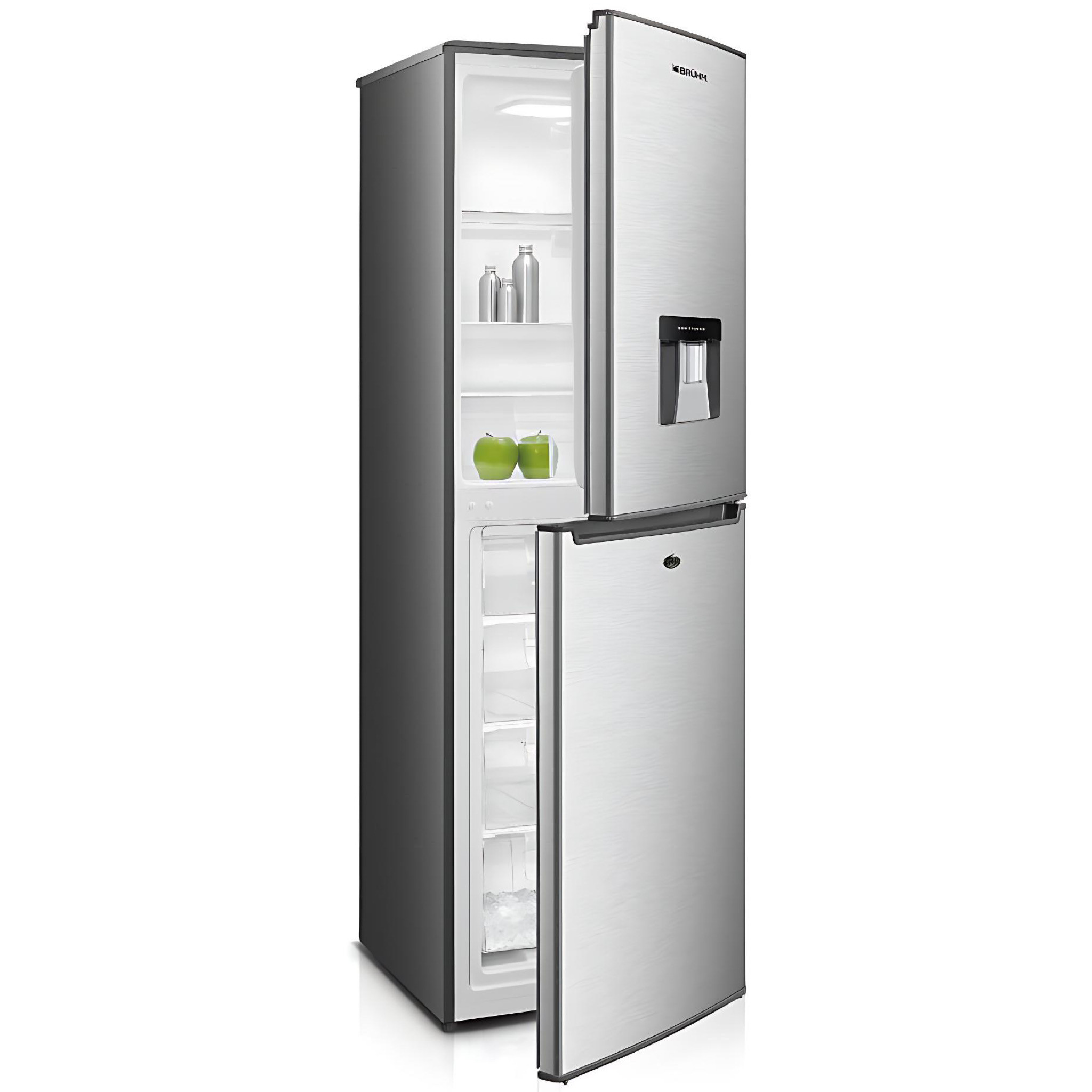 BRUHM 246-LTS BOTTOM FREEZER FRIDGE WITH WATER DISPENSER, TOTAL NO FROST REFRIGERATOR - REF- BFC-265MD - Image 2