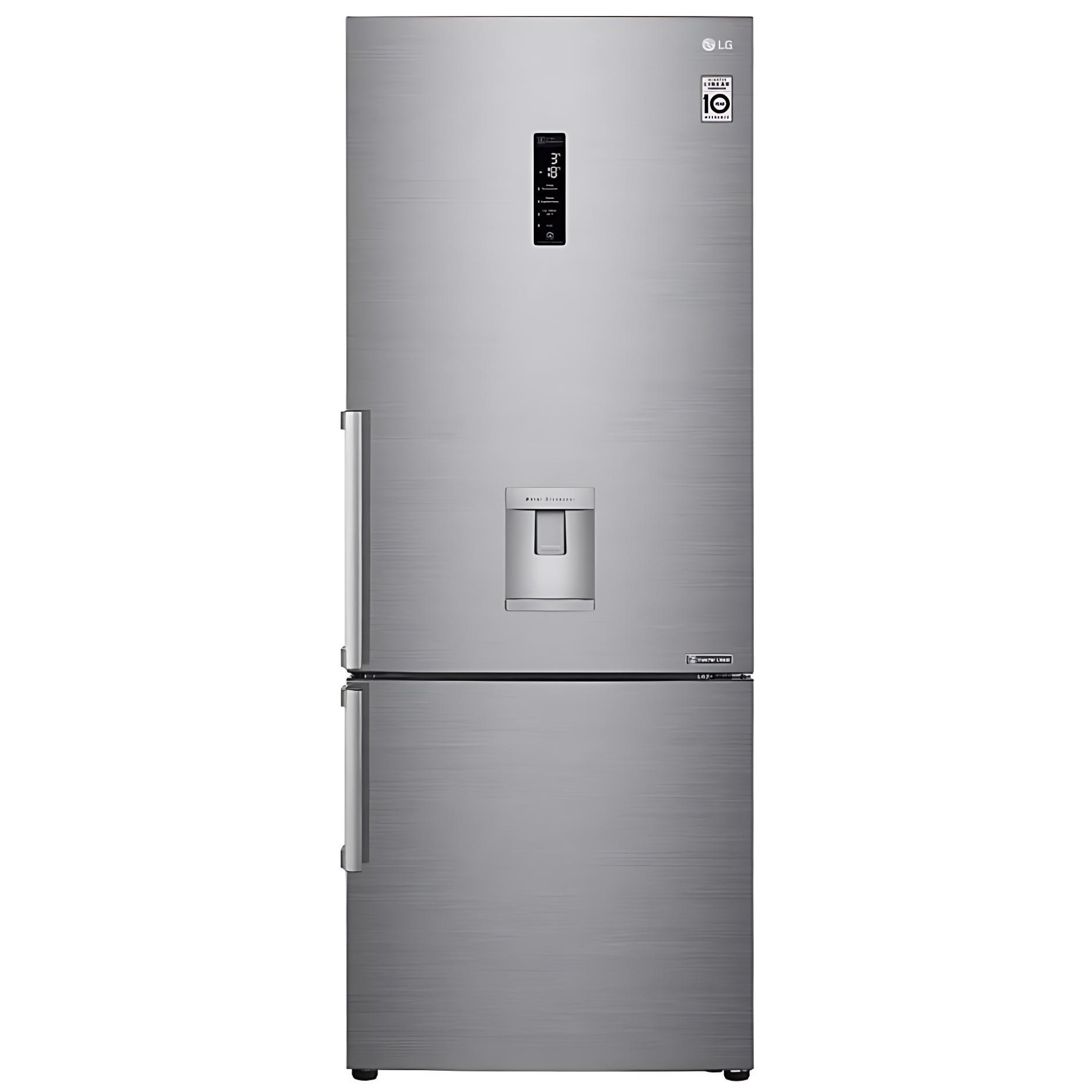 LG 446 Liters Fridge with Water Dispenser | In-Built Water Tank, Eco LED Interior Light, LED Display Controller – Hygiene Fresh+ refrigerator, Multi Air Flow | GC-F689BLCM