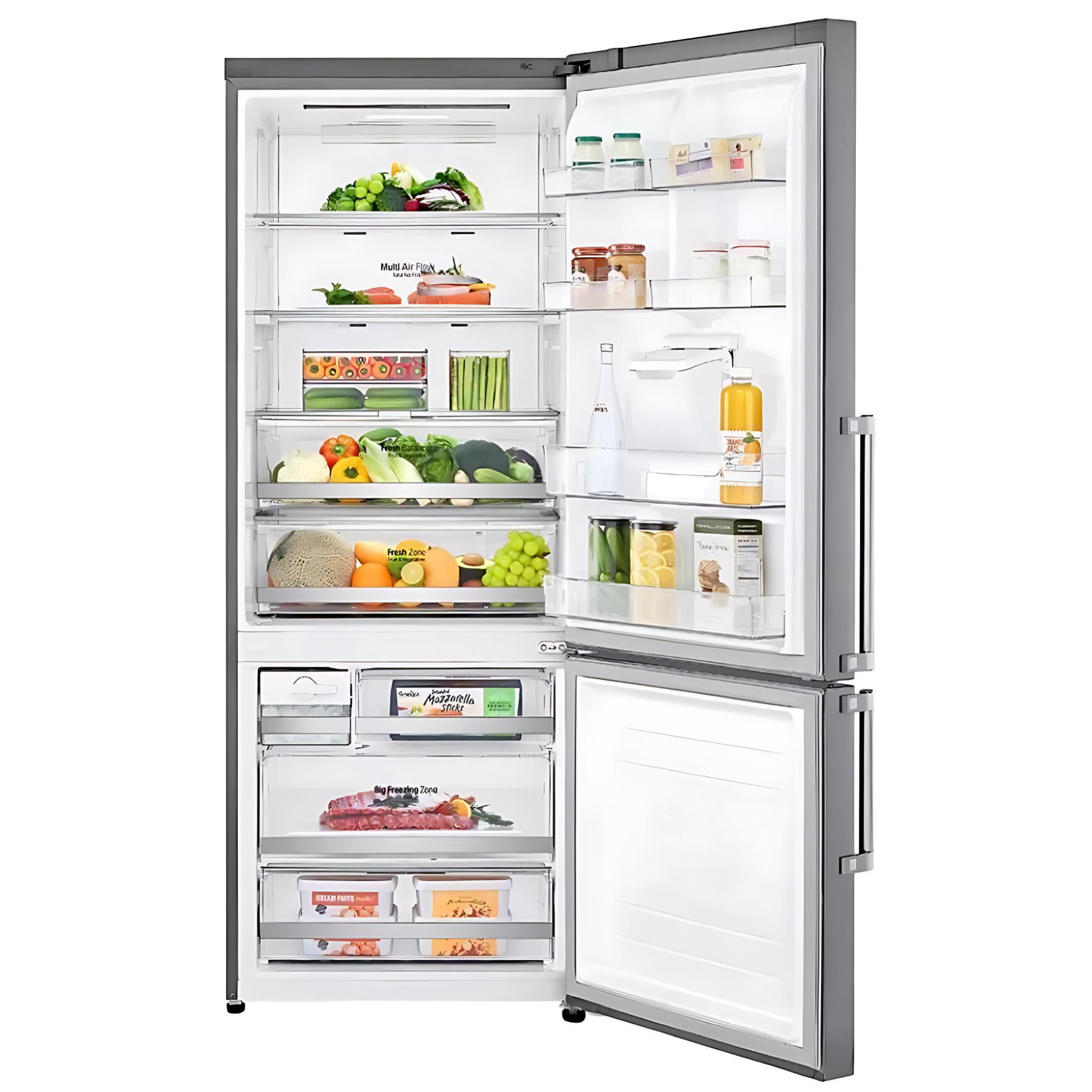 LG 446 Liters Fridge with Water Dispenser | In-Built Water Tank, Eco LED Interior Light, LED Display Controller – Hygiene Fresh+ refrigerator, Multi Air Flow | GC-F689BLCM - Image 3