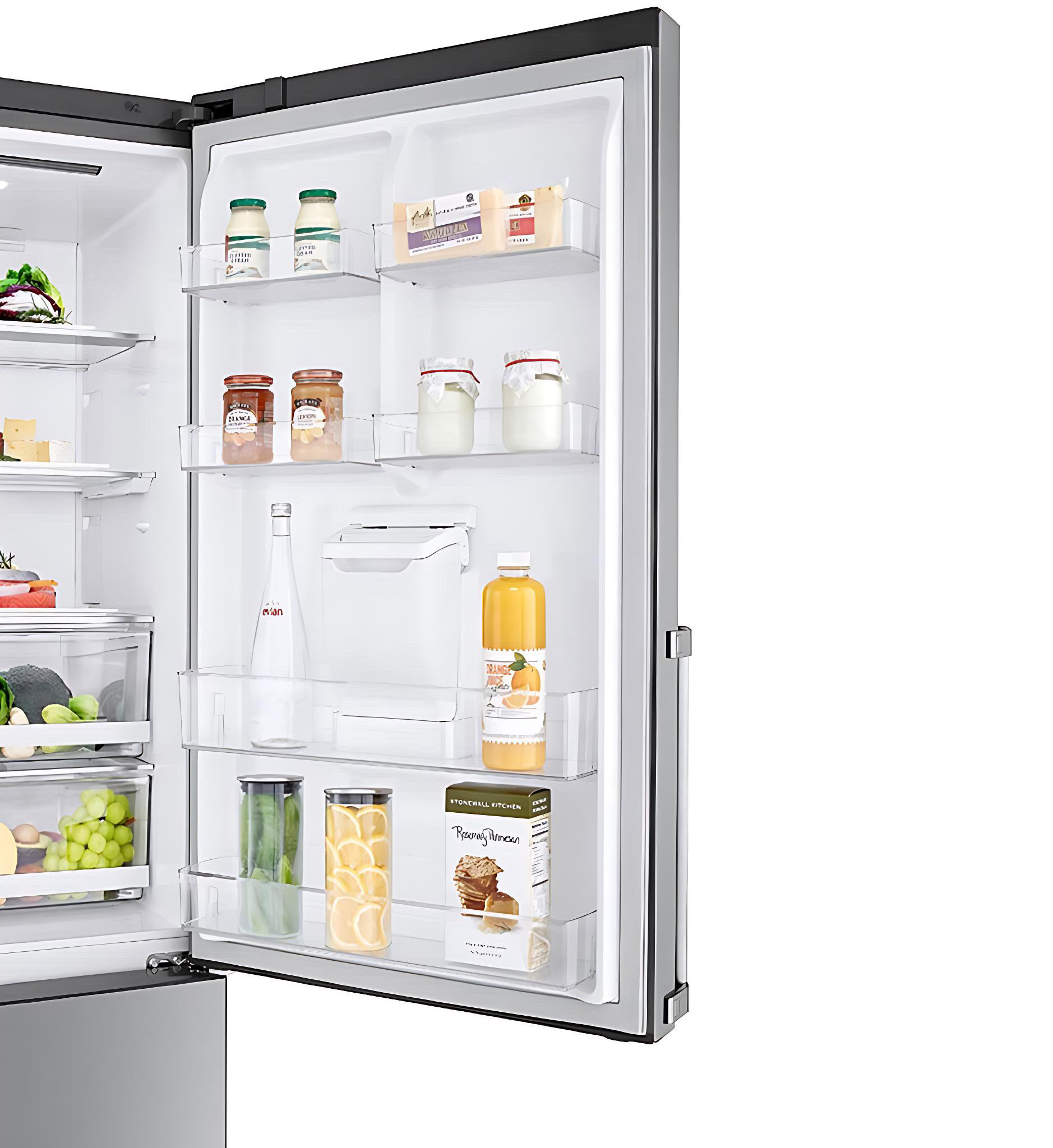 LG 446 Liters Fridge with Water Dispenser | In-Built Water Tank, Eco LED Interior Light, LED Display Controller – Hygiene Fresh+ refrigerator, Multi Air Flow | GC-F689BLCM - Image 4