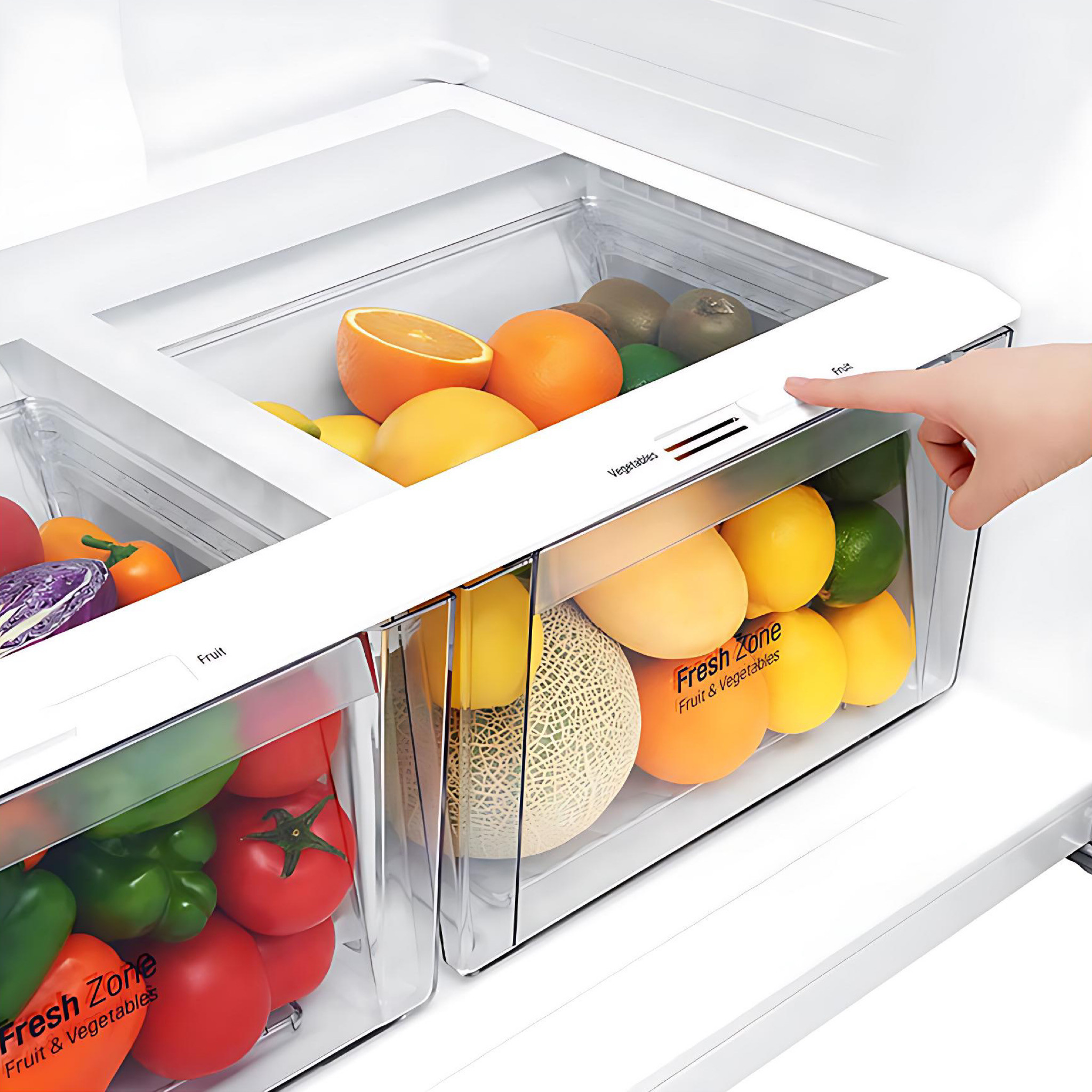 LG 760-Ltr Super Wide Top Freezer Refrigerator | Inverter Linear Compressor |LINEAR Cooling Fridge | DoorCooling+ | GR-F882HLHM - Image 4