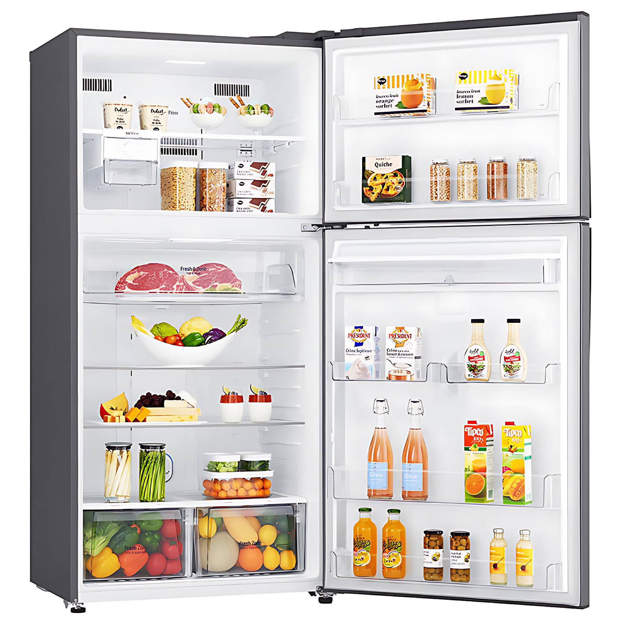 LG 760-Ltr Super Wide Top Freezer Refrigerator | Inverter Linear Compressor |LINEAR Cooling Fridge | DoorCooling+ | GR-F882HLHM - Image 6