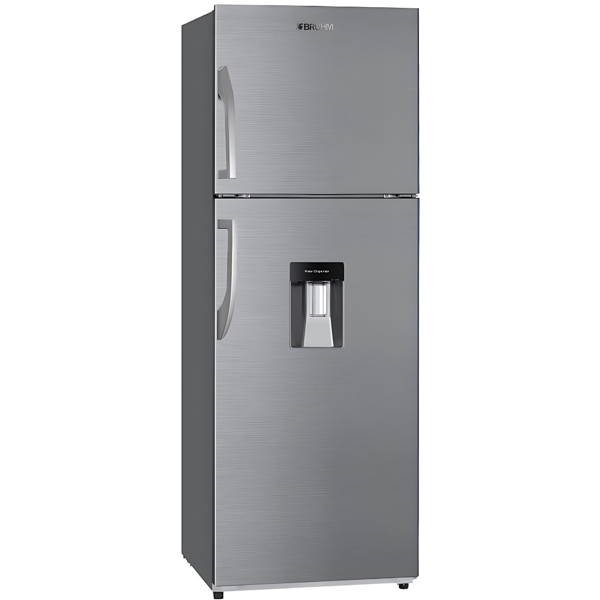 BRUHM 311-LTR TOP MOUNT FRIDGE WITH WATER DISPENSER, TOTAL NO FROST REFRIGERATOR - REF- BFD-330MD (INOX) - Image 2
