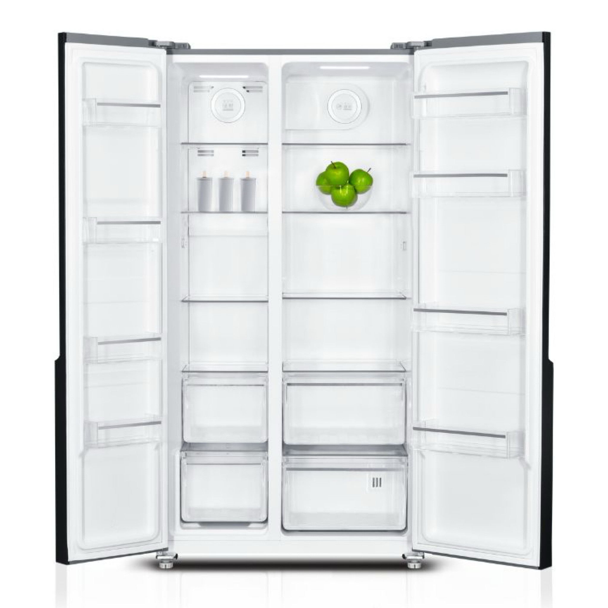 BRUHM 436L NO FROST SIDE BY SIDE REFRIGERATOR ( BFX-450ENG | BFX-436ENG ) FRIDGE - Image 4