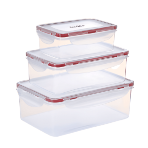Decakila 3 Pieces Food Storage Container Set - KMTT123W
