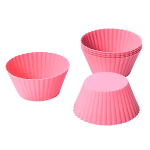 Decakila 6 Pieces Silicone Cupcake Mold Set - KMTT075Y