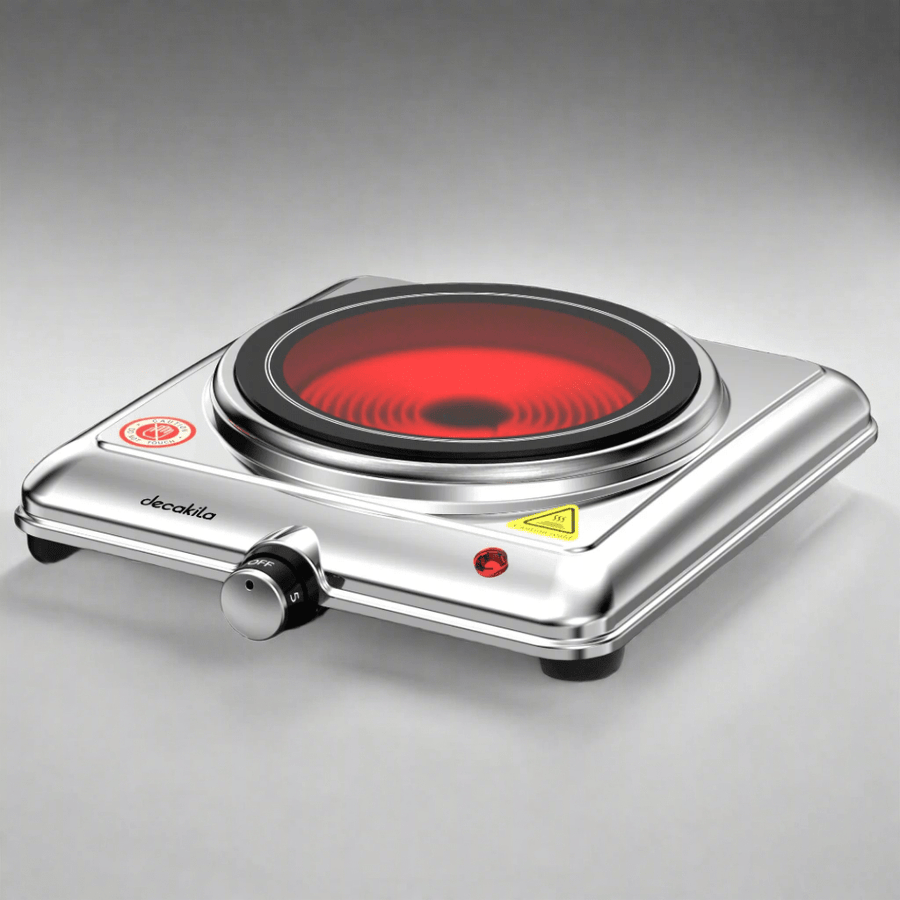 Decakila Single Ceramic Hot Plate 1200W - KECC012M - Image 2