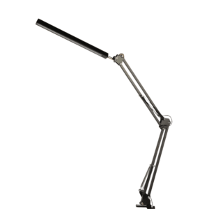 Black 1 Lamp LED Long Arm Dimming Desk Light - 10W