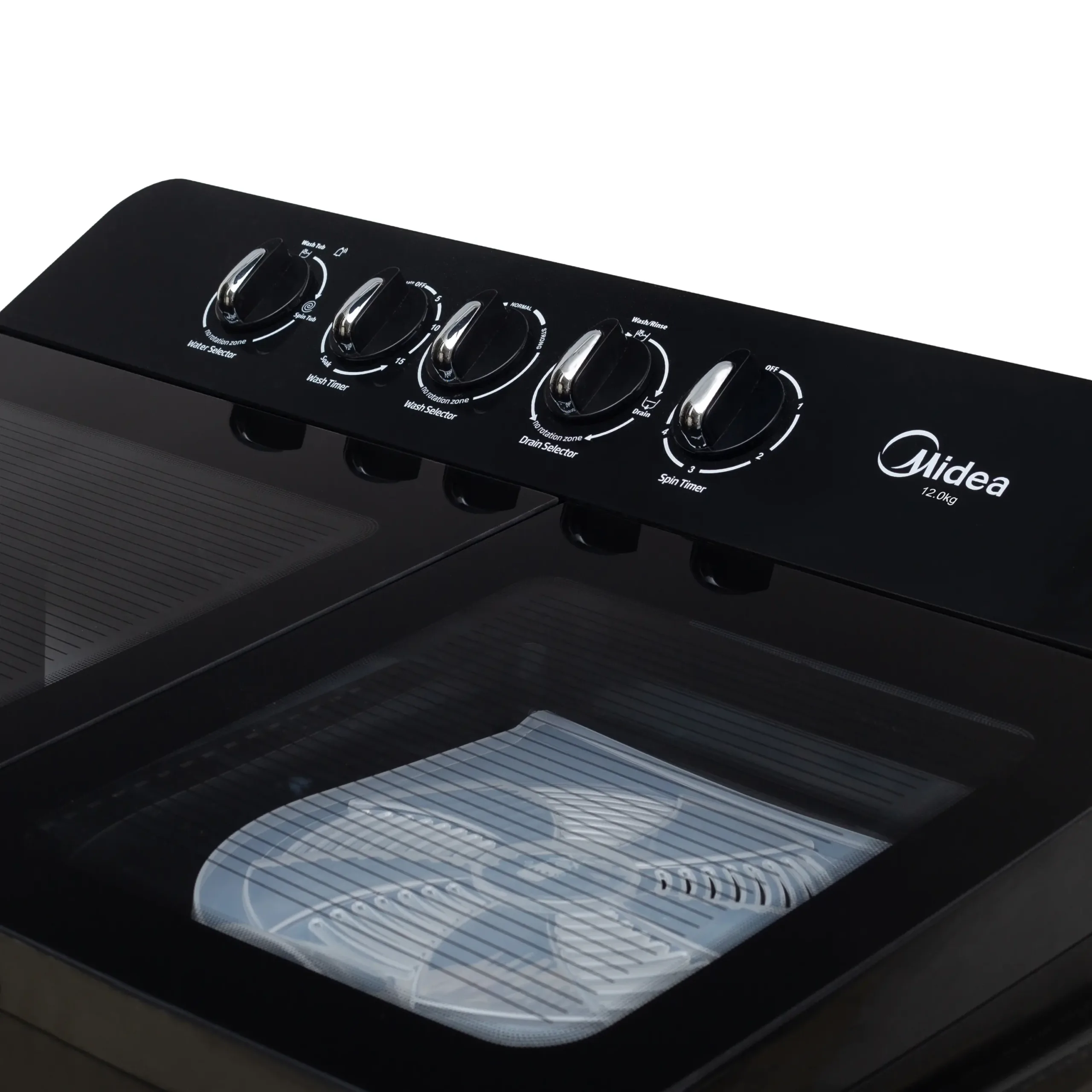 Midea 12KG Semi-Automatic Washing Machine - Image 3