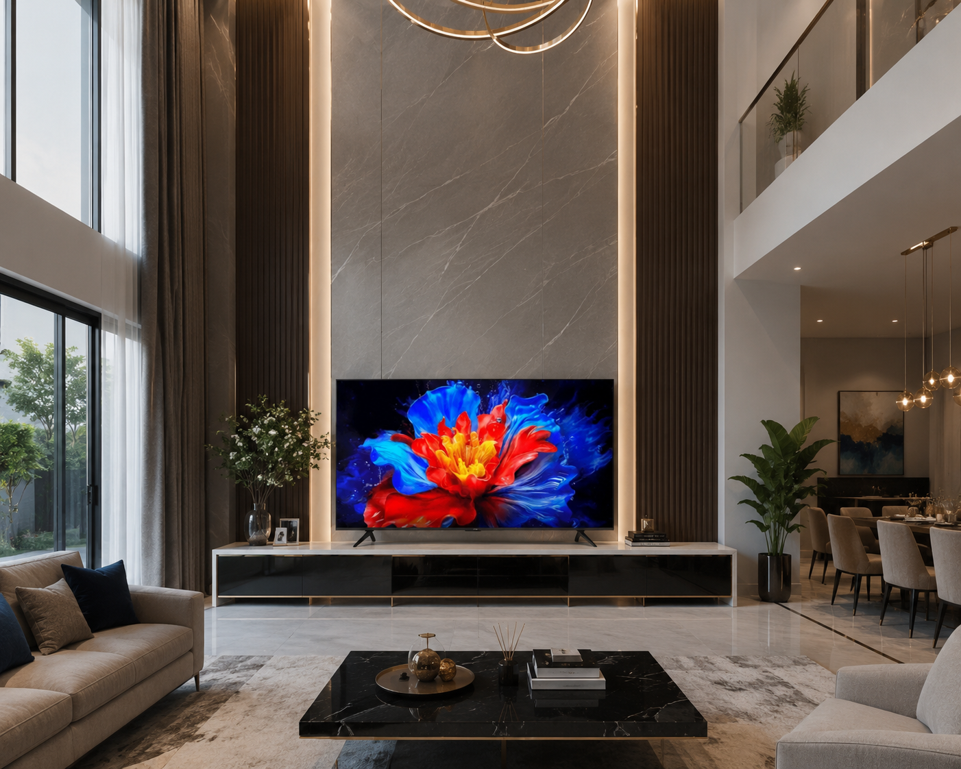 TCL QLED Pro 4K Smart Android TV – 55", 65", 75", 85" & 98" - Image 3