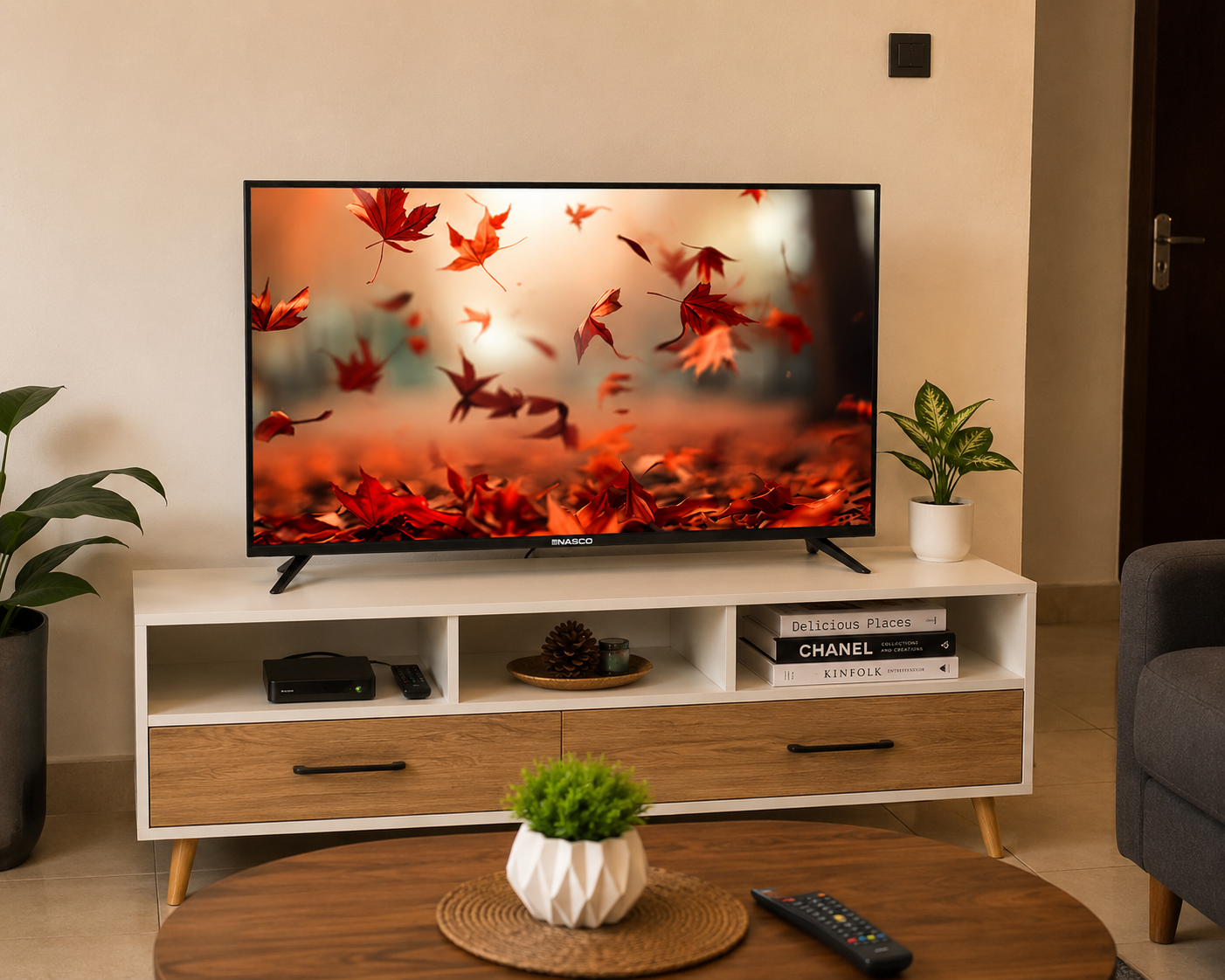 Nasco NAS-B32FBFL 32-Inch LED Flat TV - Image 3