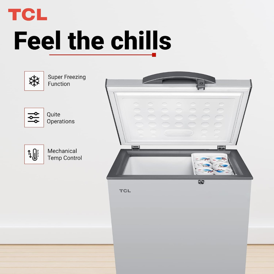 TCL 145 L Chest Freezer - F188CFSL - Image 5
