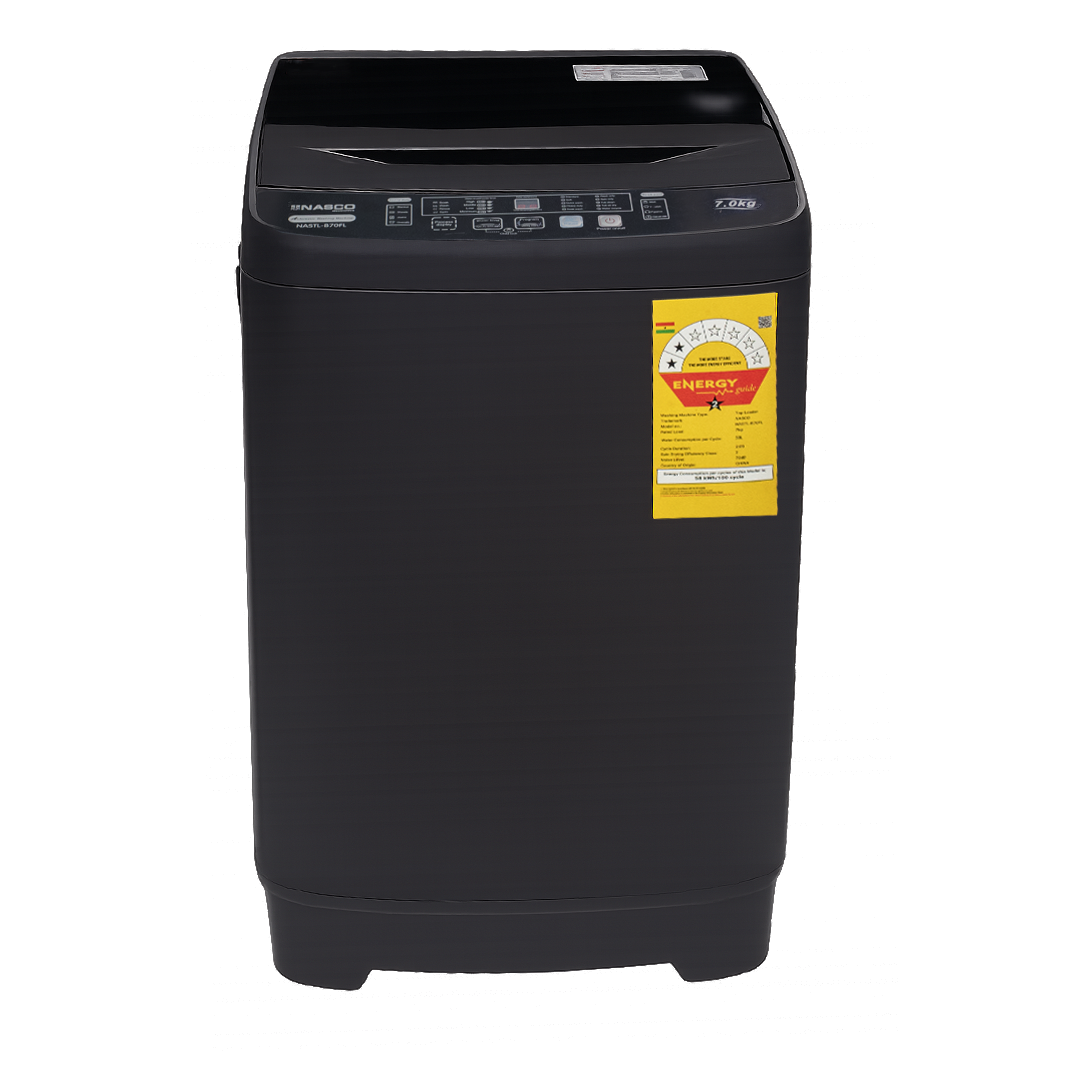 Nasco NASTL-B80FL 8kg Fully Automatic Top Load Washing Machine