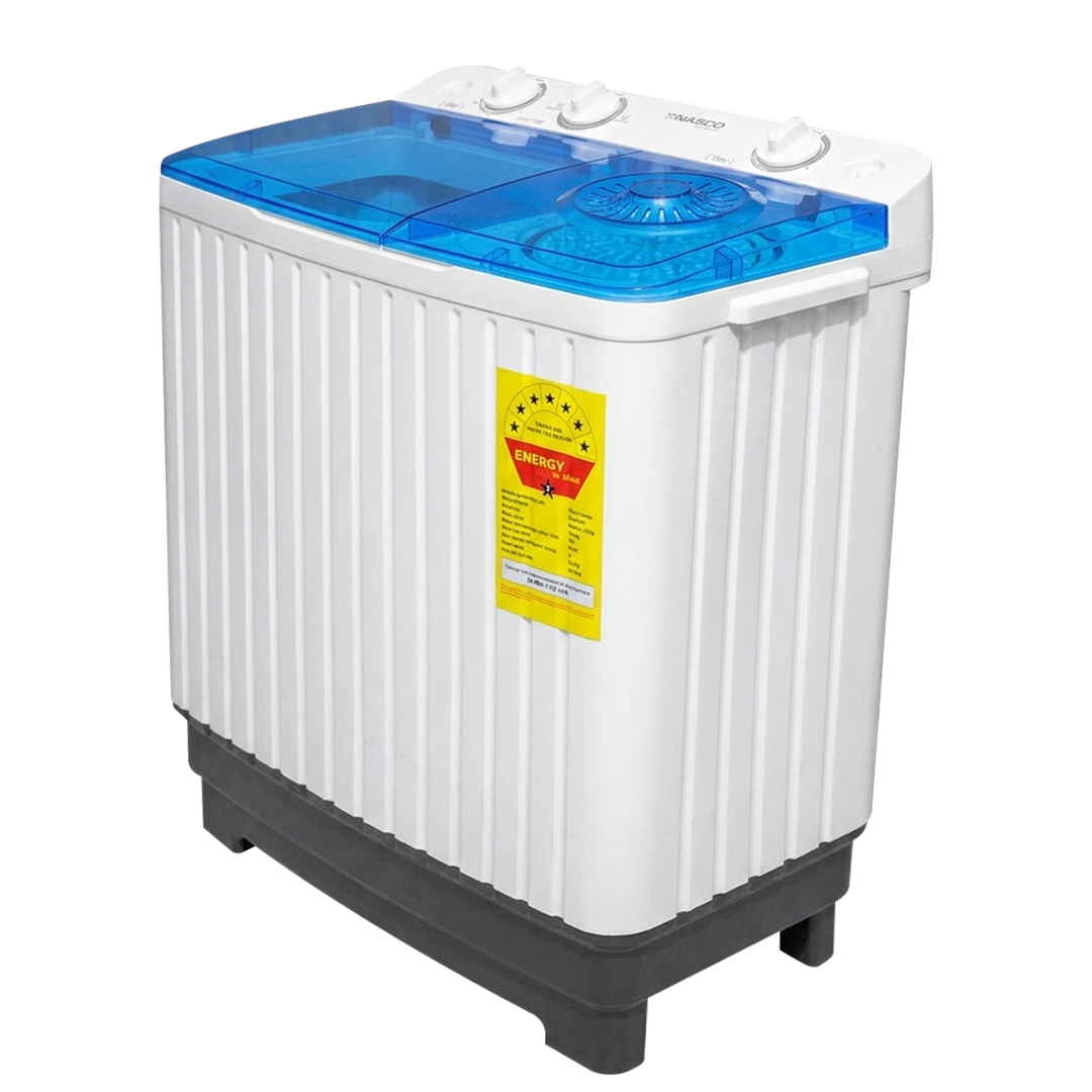 Nasco NASTT-JS80 8kg Twin Tub Washing Machine - Image 4