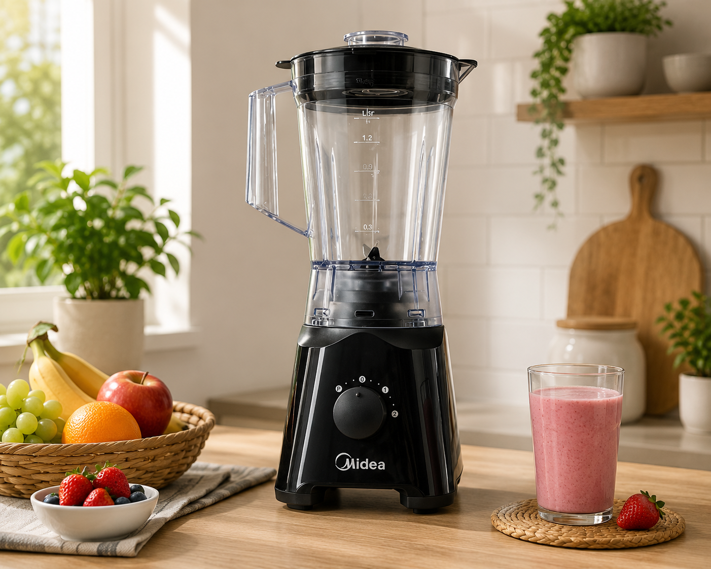 Midea 1.5 L - BLACK Table Blender - BL2518 - Image 4