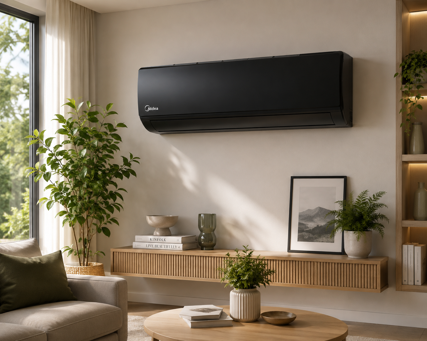 TCL 2.5 HP Split Inverter R410 Gas – Black Mirror - TAC-24CSA / XA82I - Image 4