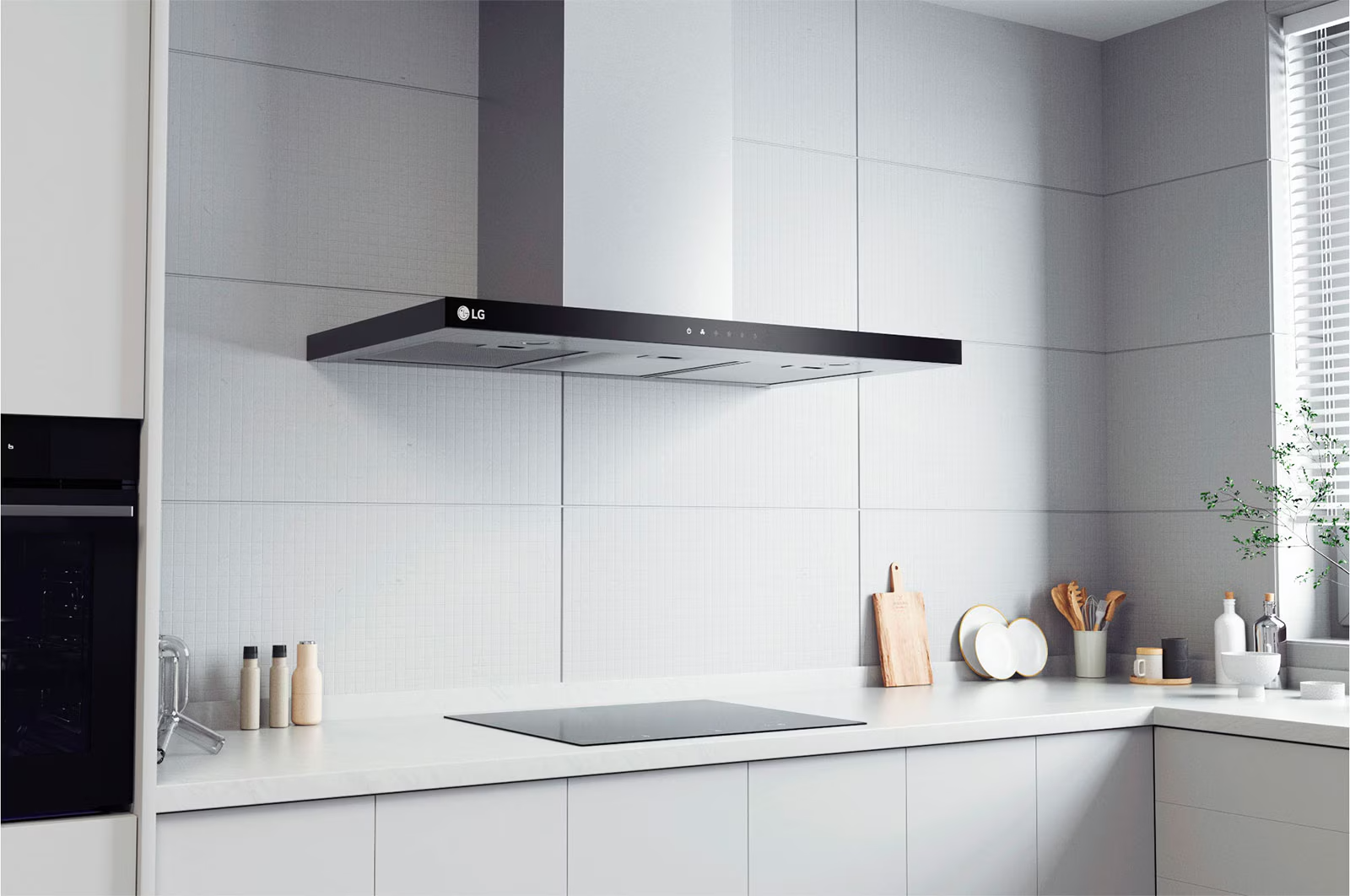 LG 90 CM Cooker Hood - HC7Z3625S - Image 8