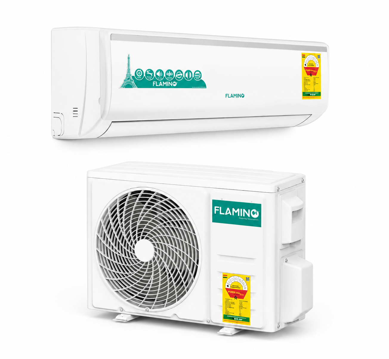 Flamino Split Air Conditioner – 1.5HP, 2.0HP & 2.5HP - Image 2
