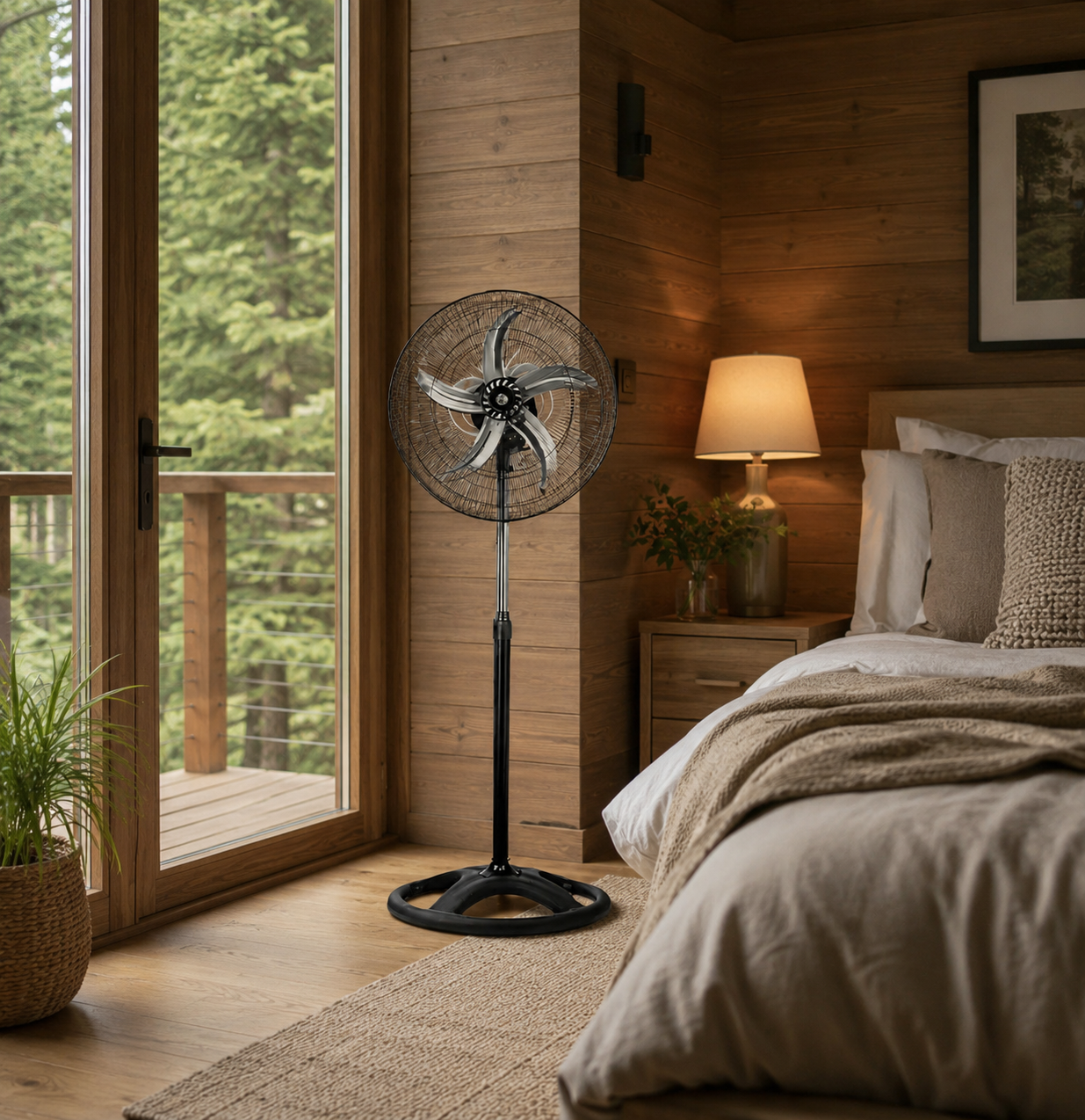 Kumtel 3 In 1 Electric Fan 60W 18’' - KTF-310 - Image 3