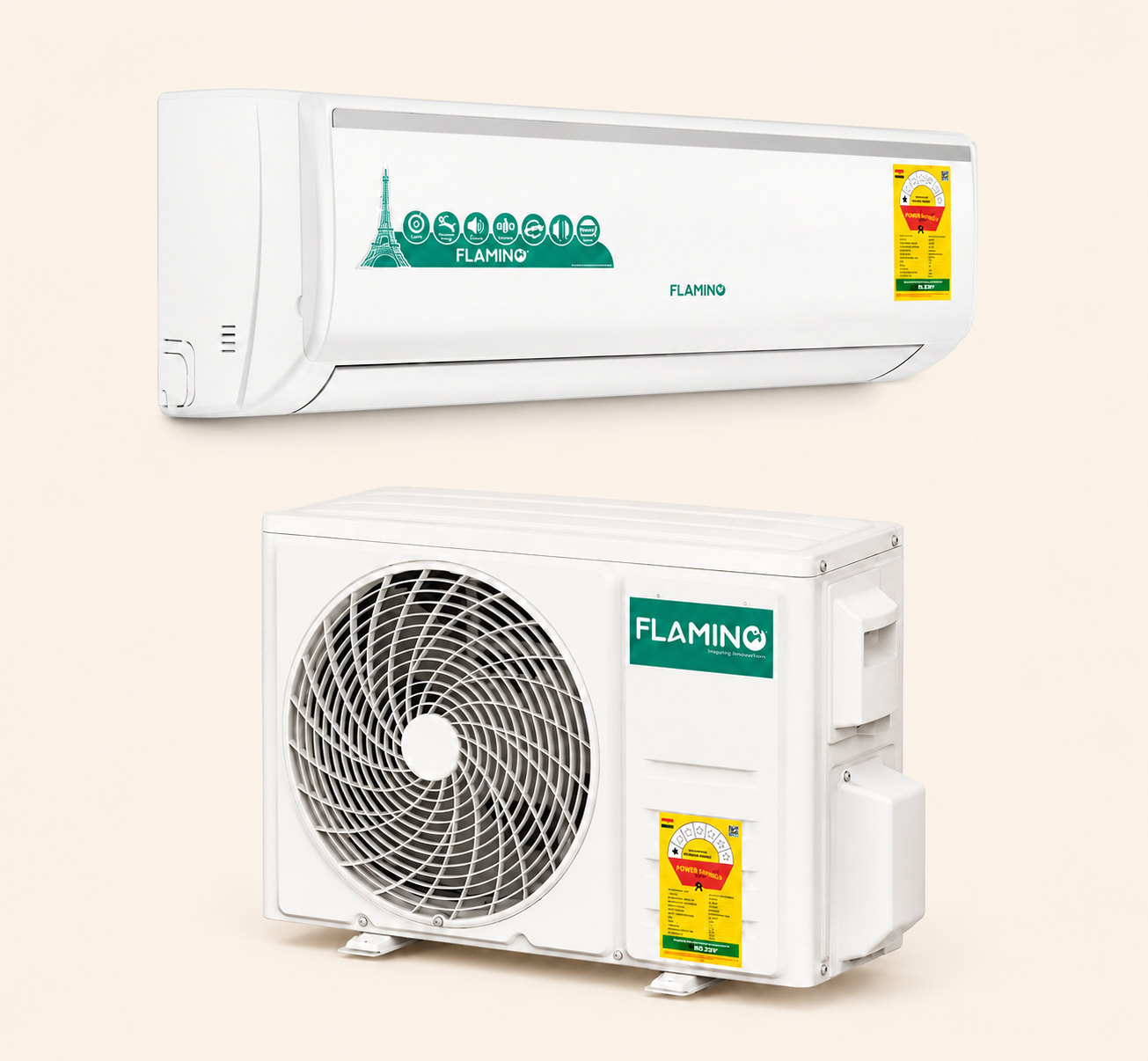 Flamino Split Air Conditioner – 1.5HP, 2.0HP & 2.5HP - Image 5