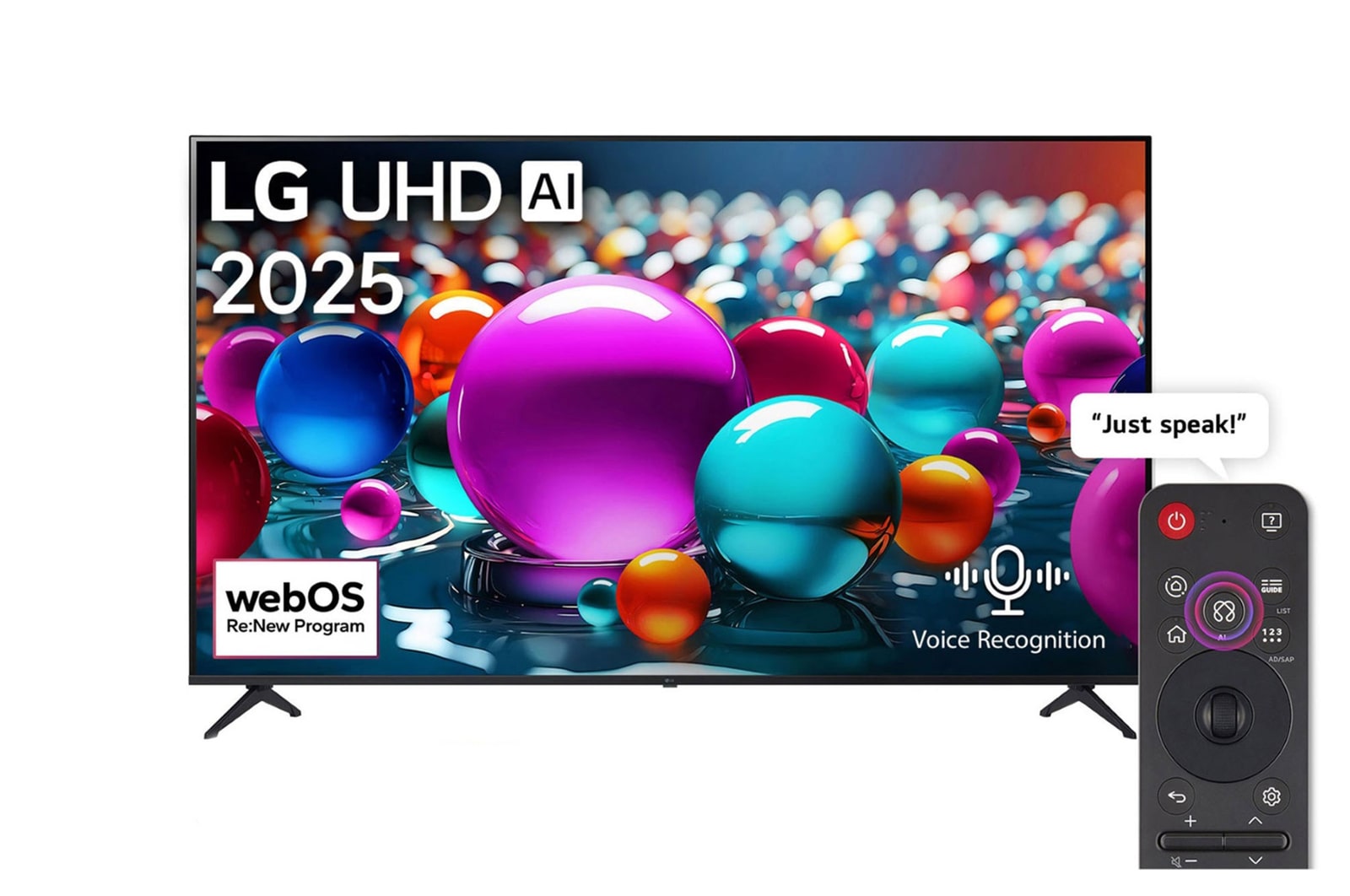 LG 50" UHD 4K Smart TV - 50UA85006LA