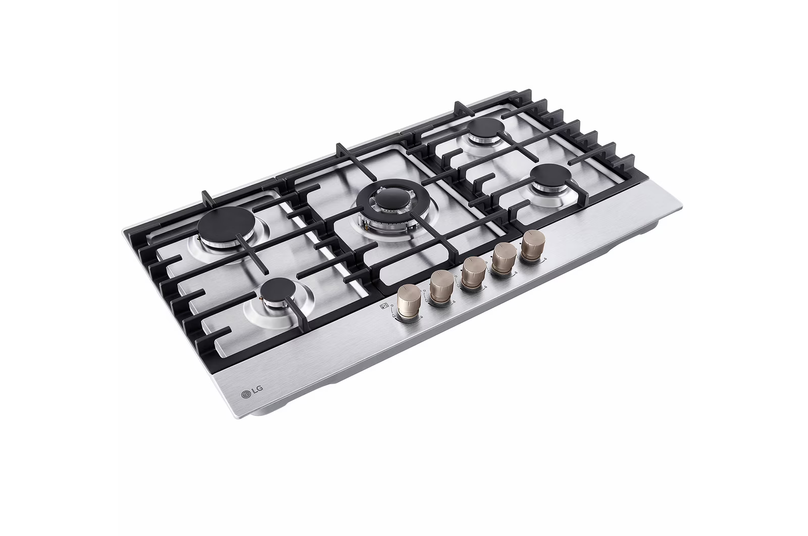 LG 90cm 5-Burner Built-in Gas Hob - CG5Z3626S - Image 3