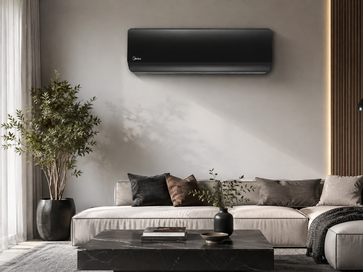 Midea 2.5 HP Split AC Inverter R32 – Black Mirror - MSAG-24CRDN8 - Image 5