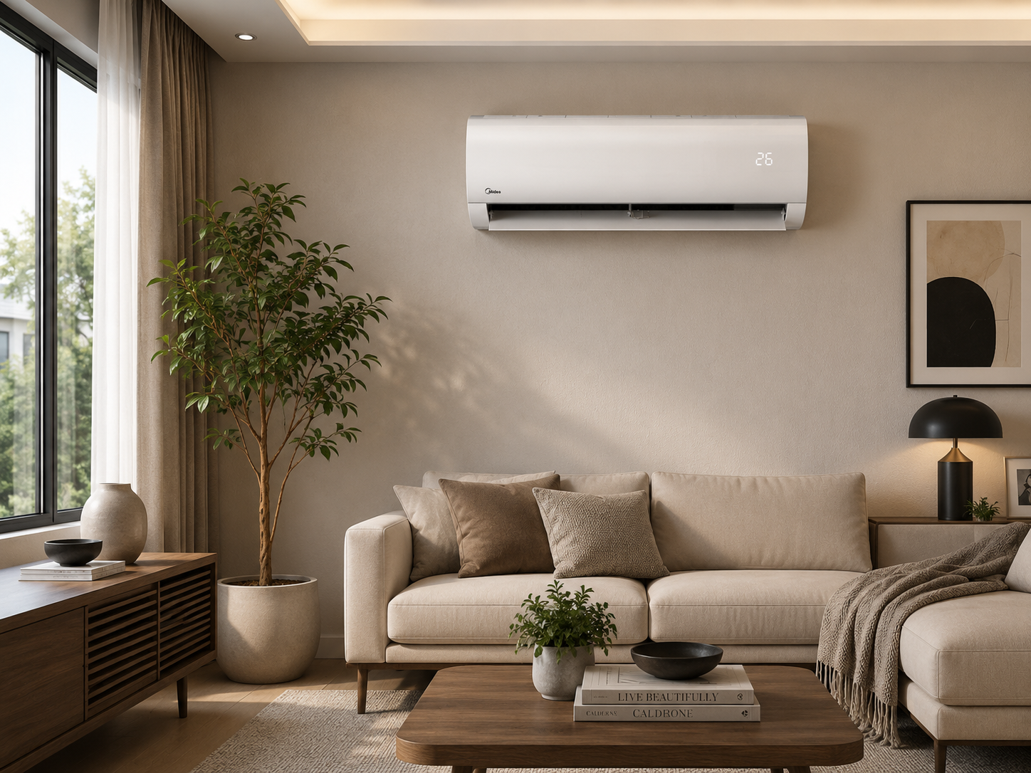 Midea 2.5 HP Split AC Inverter R32 Gas – Unicool + - MSAF-24CRDN1-R32 - Image 5