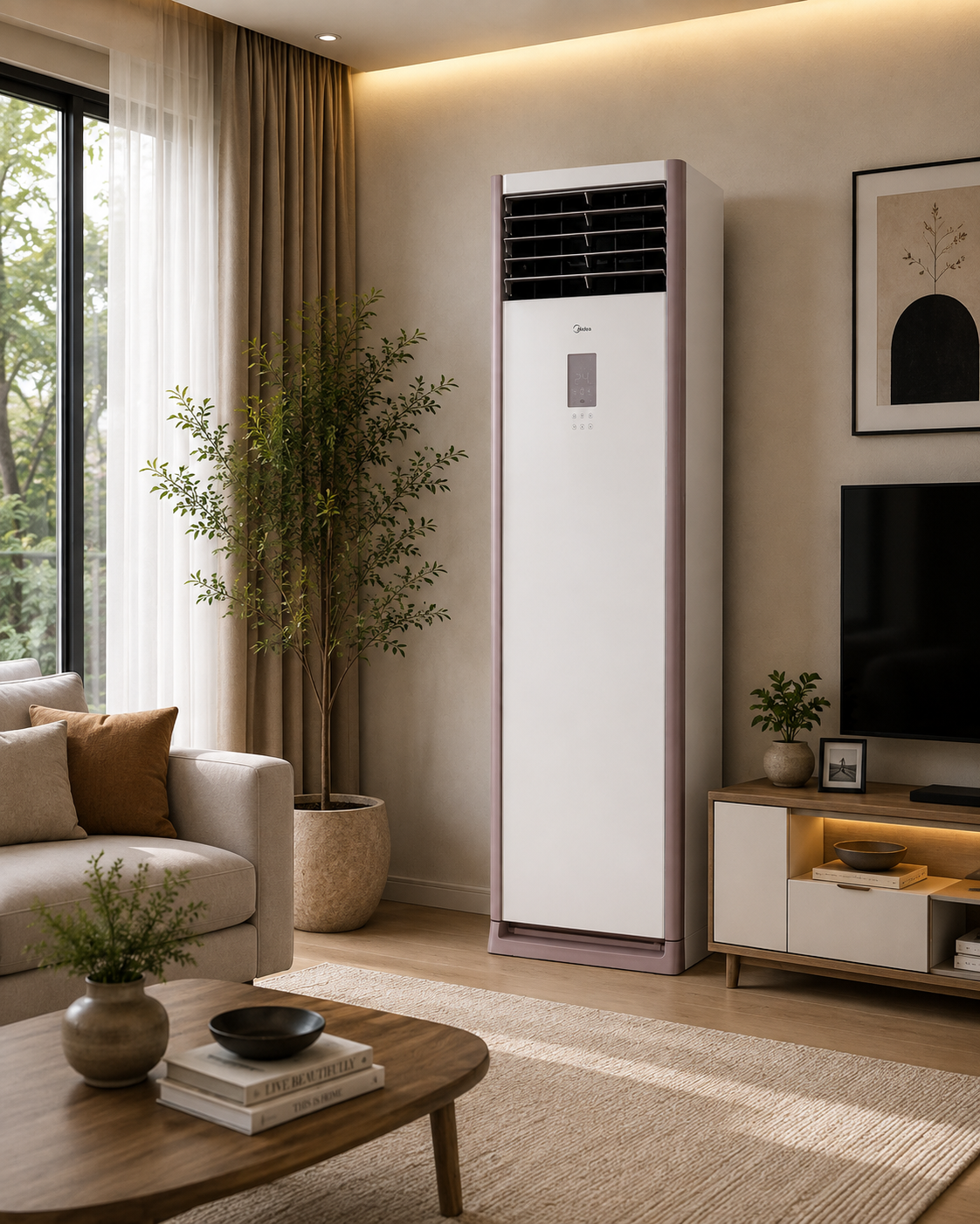 Midea 18000 btu Floor Standing – Inverter R410 Air Conditioner - MFPA-18CRDN1 - Image 4