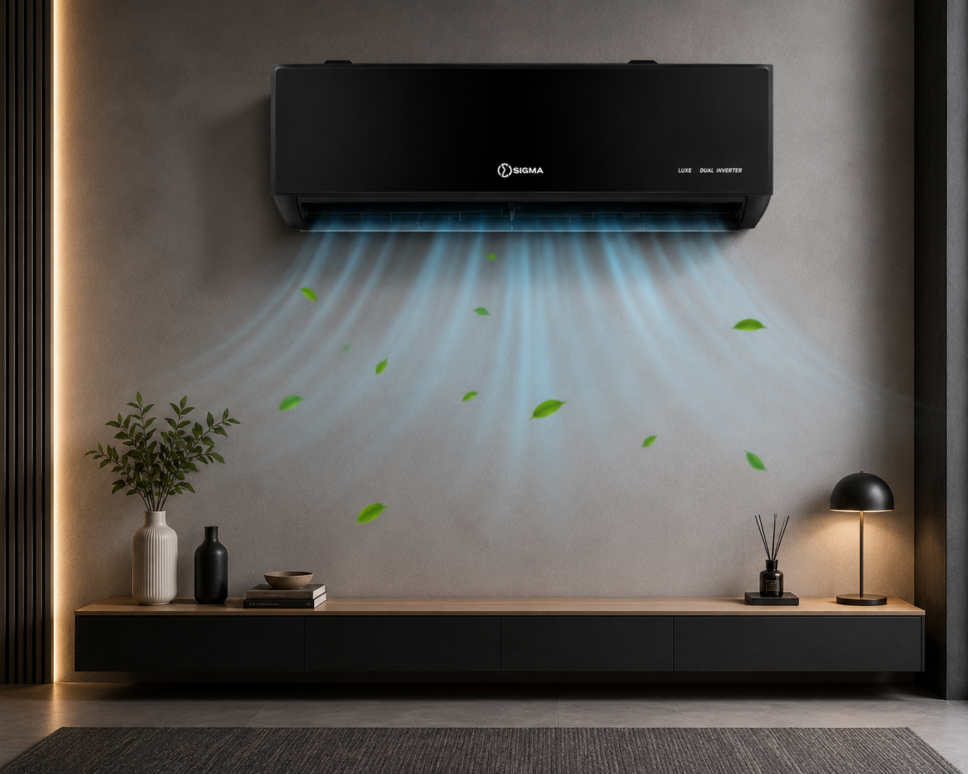 Sigma 2.0hp Mirror Air Conditioner Dual Inverter R32 Gas - SAC-T18LX - Image 4