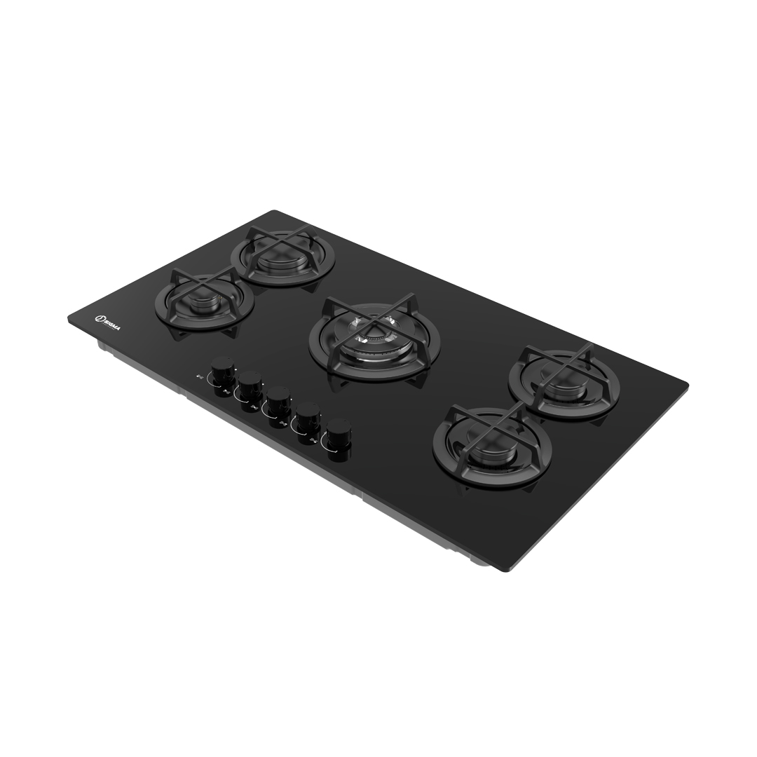 SIGMA 5 BURNER BUILT-IN GAS HOB - SBI-GHOB-M90GQ503 - Image 3