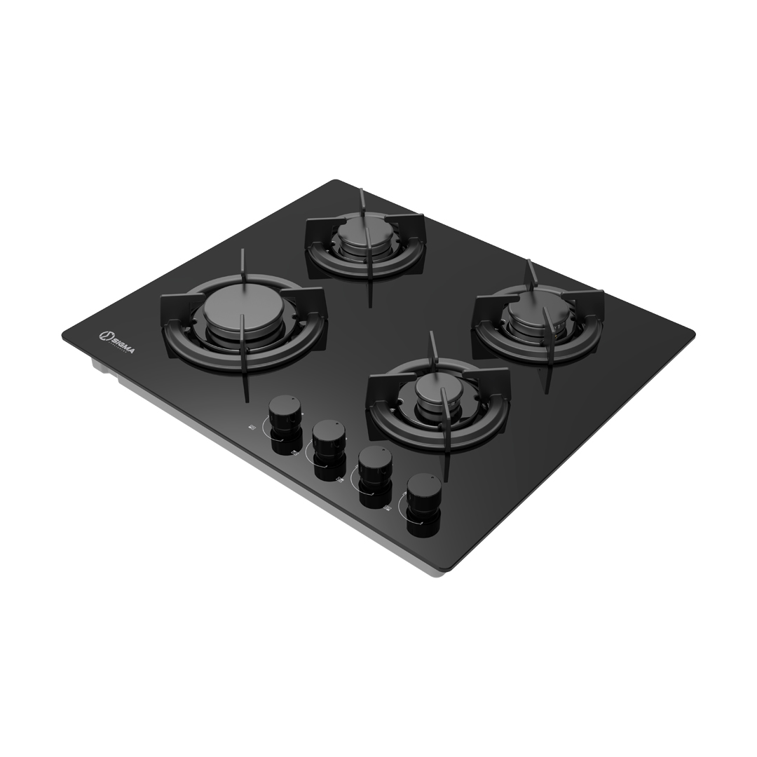 SIGMA 4 BURNER BUILT-IN GAS HOB - SBI-GHOB-M60GJ402 - Image 3