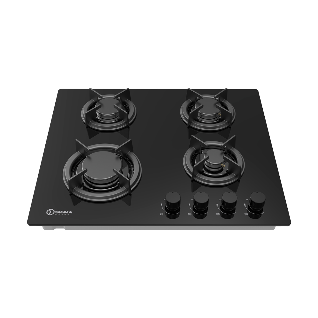 SIGMA 4 BURNER BUILT-IN GAS HOB - SBI-GHOB-M60GJ402 - Image 4