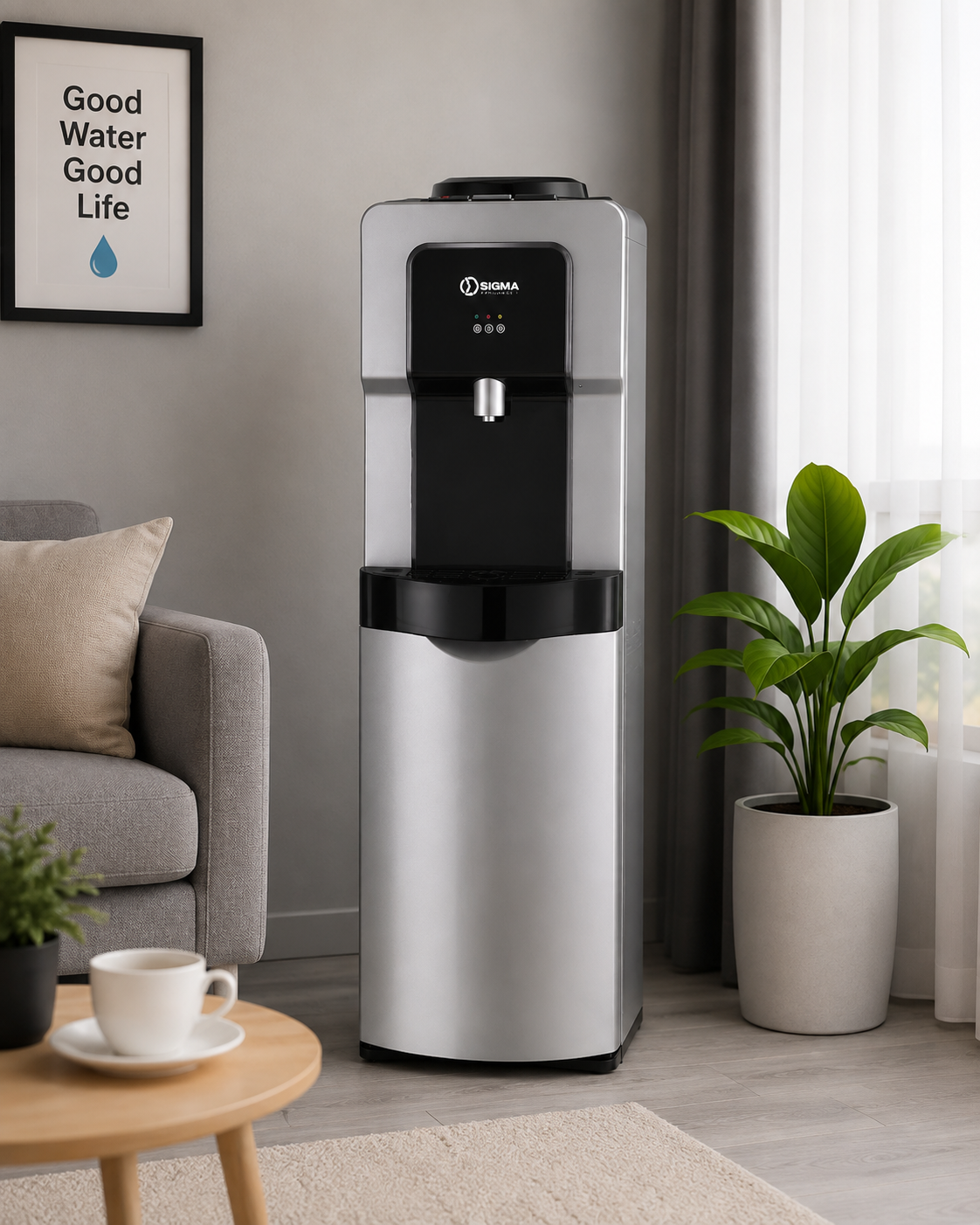 SIGMA 1 TAP WATER DISPENSER - SWD-M1335S-W - Image 4